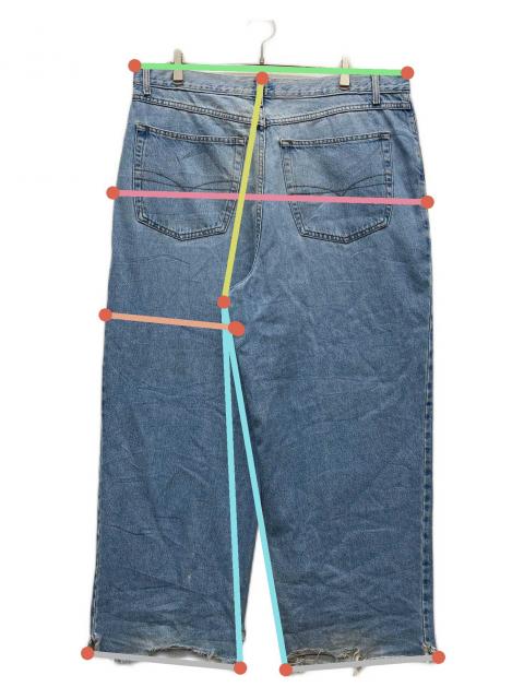 中古・古着通販】ANCHOR BLUE (アンカーブルー) 90s カットオフバギー