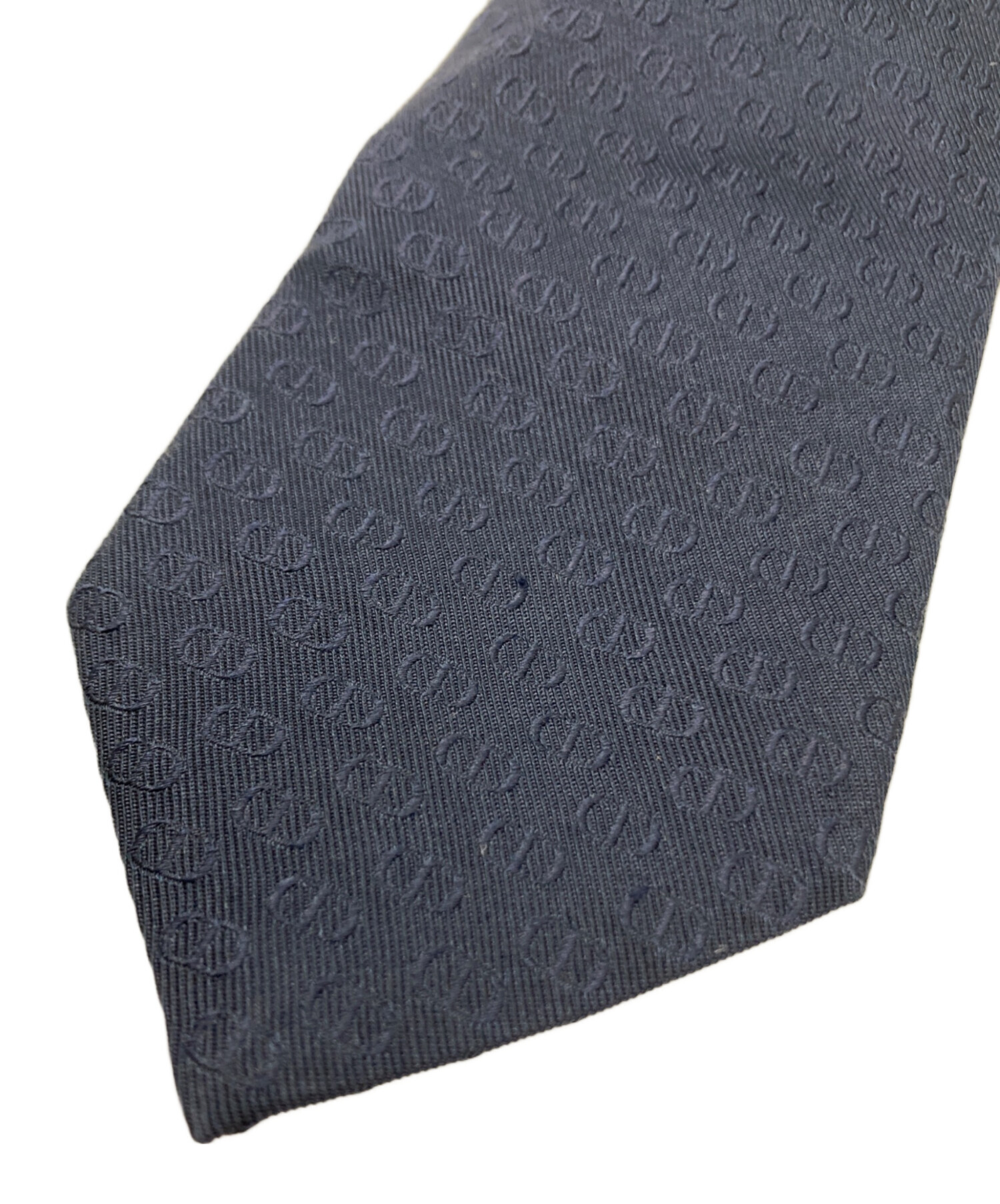 中古・古着通販】DIOR (ディオール) トロッター柄シルクネクタイ