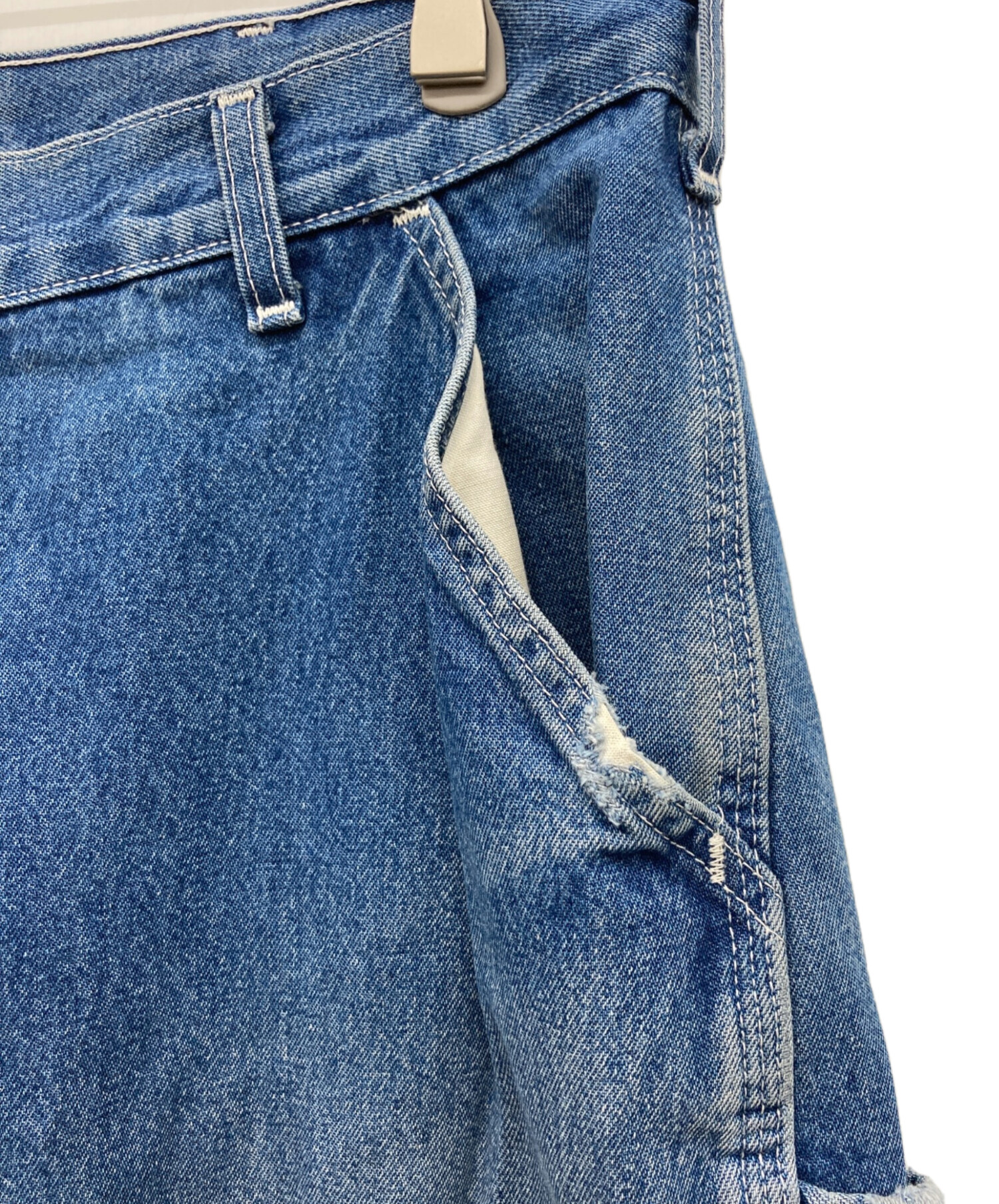 と*ん様 カーハート　デニムペインターパンツ　リラックスフィット　古着　インディ 中古・古着通販】CarHartt (カーハート) リラックスフィットデニム