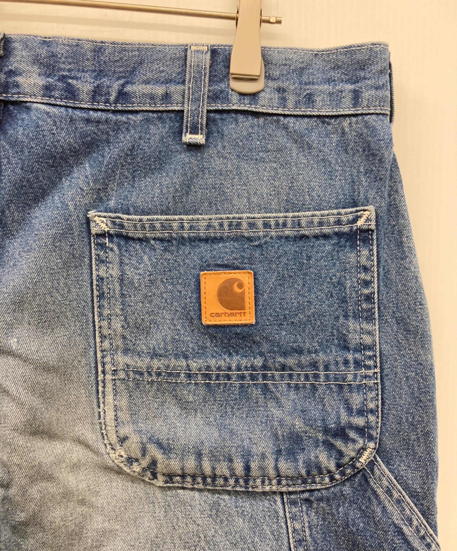と*ん様 カーハート　デニムペインターパンツ　リラックスフィット　古着　インディ 中古・古着通販】CarHartt (カーハート) デニムペインターパンツ