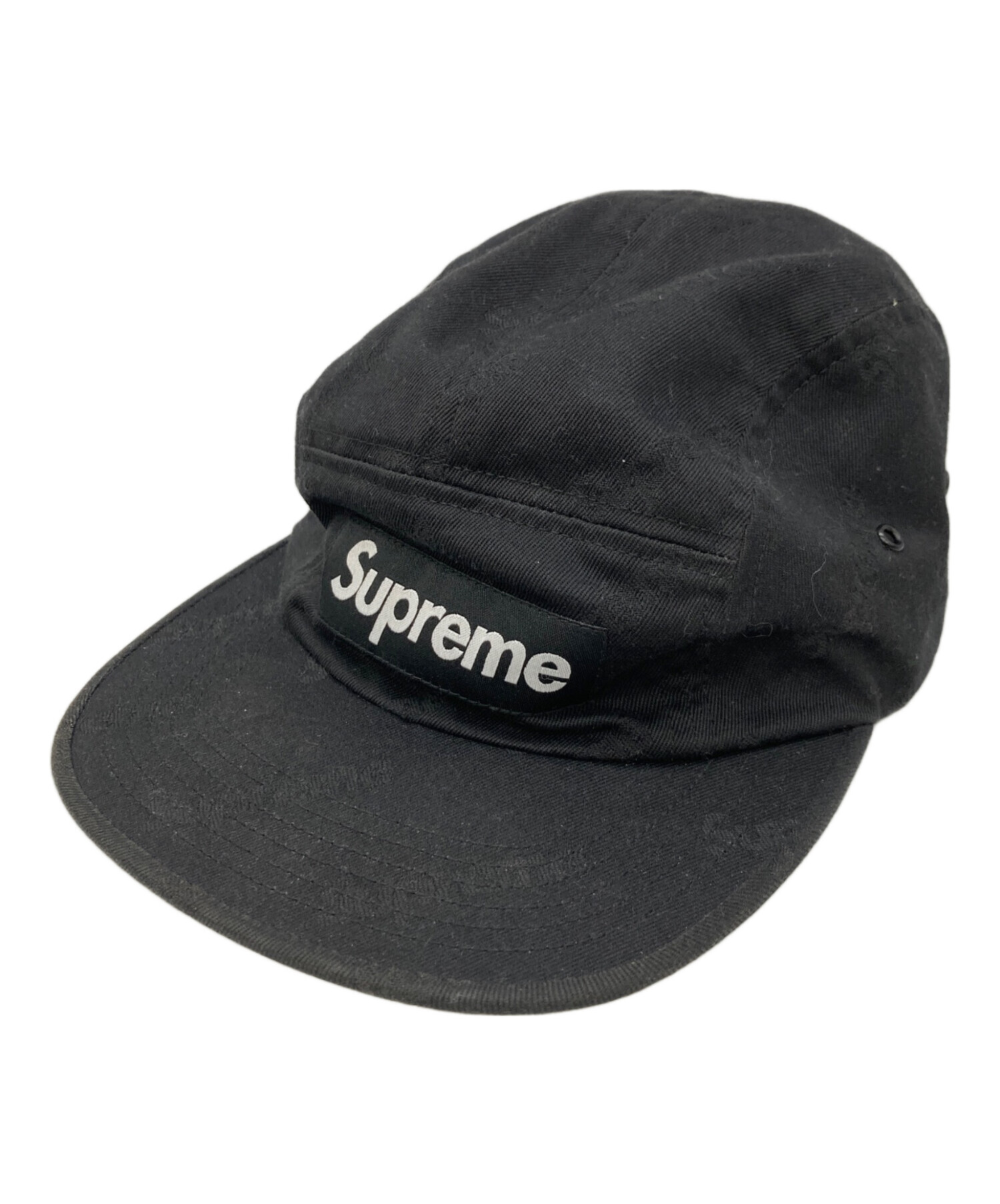 シュプリームダメージキャップ 中古・古着通販】Supreme (シュプリーム) キャップ ブラック｜ブランド