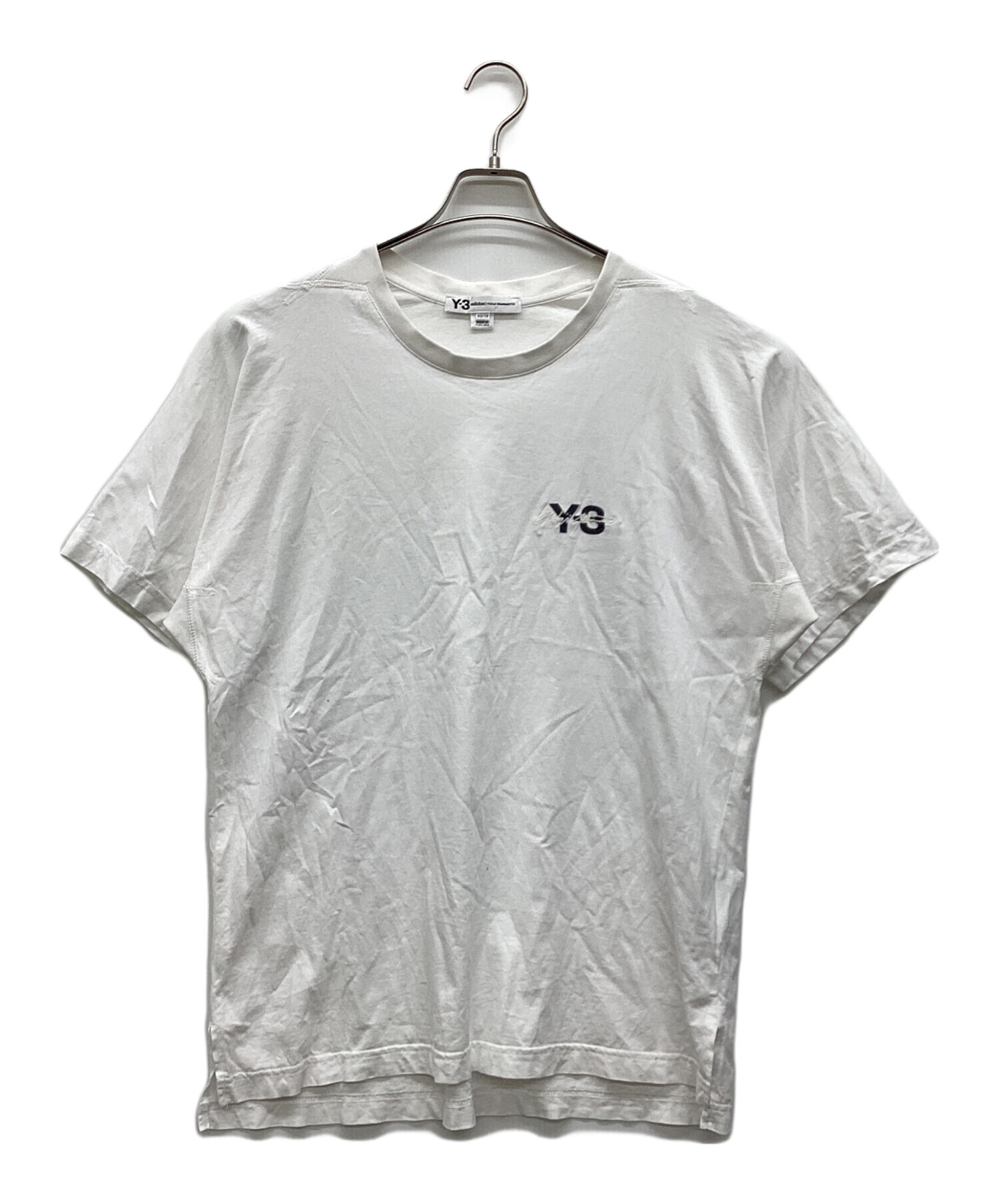 Y-3 ワイスリー Tシャツ・カットソー XS 白 【古着】【中古】【送料無料】 Y-3 - Y-3 ワイスリー Tシャツ・カットソー S 白 【古着】【中古