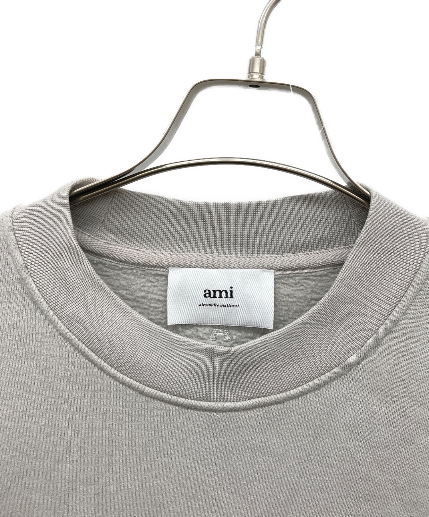 中古・古着通販】ami (アミ) スウェット グレー サイズ:M｜ブランド
