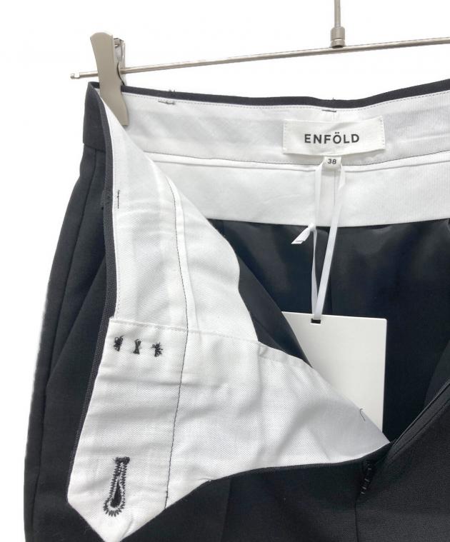 中古・古着通販】ENFOLD (エンフォルド) DRAPE TAPERED-TROUSERS