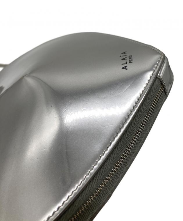 中古・古着通販】ALAIA (アライア) ハート型ショルダーバッグ シルバー 