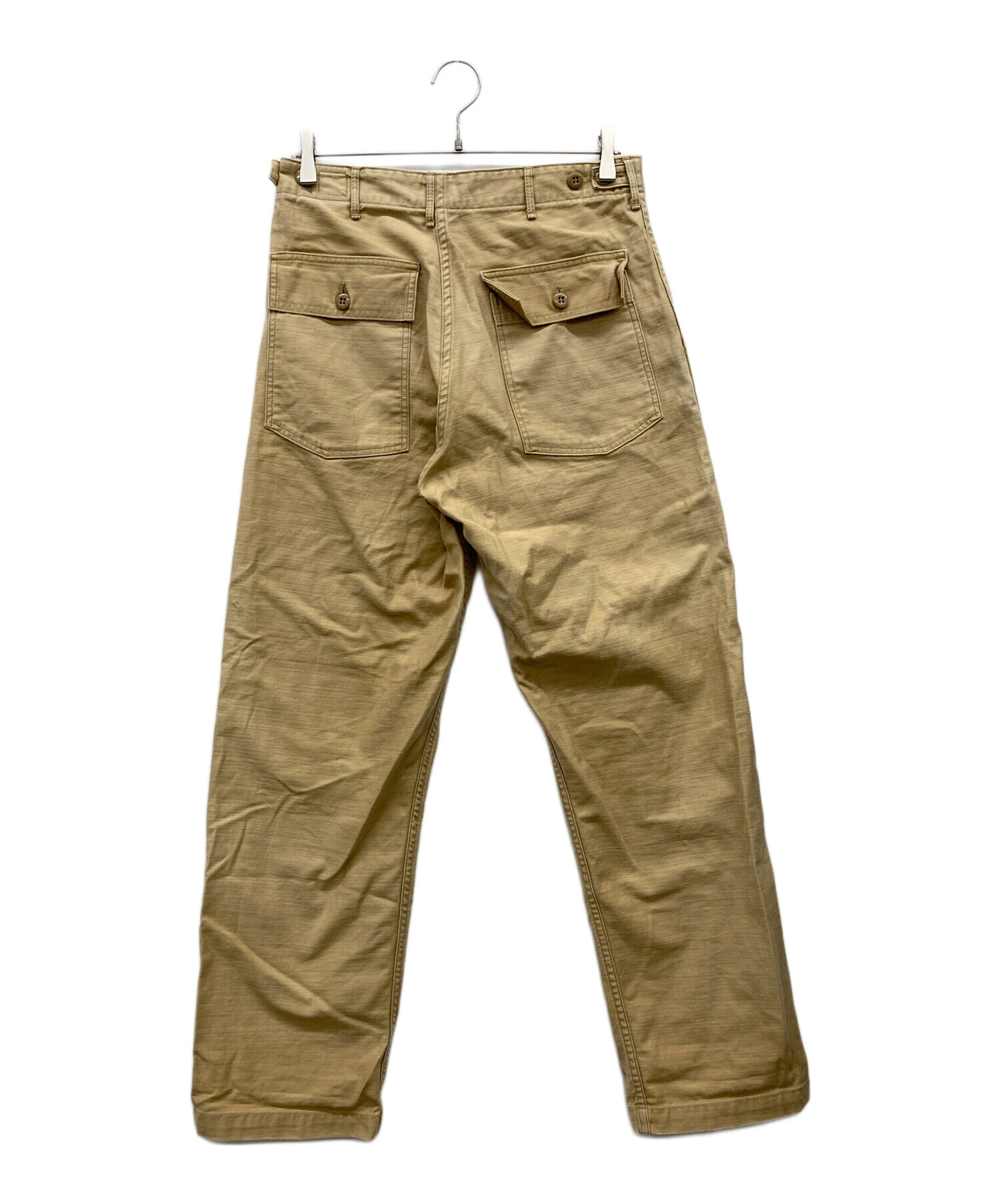 K*様 or slow パンツ 中古・古着通販】orSlow (オアスロウ) ベイカーパンツ ベージュ サイズ