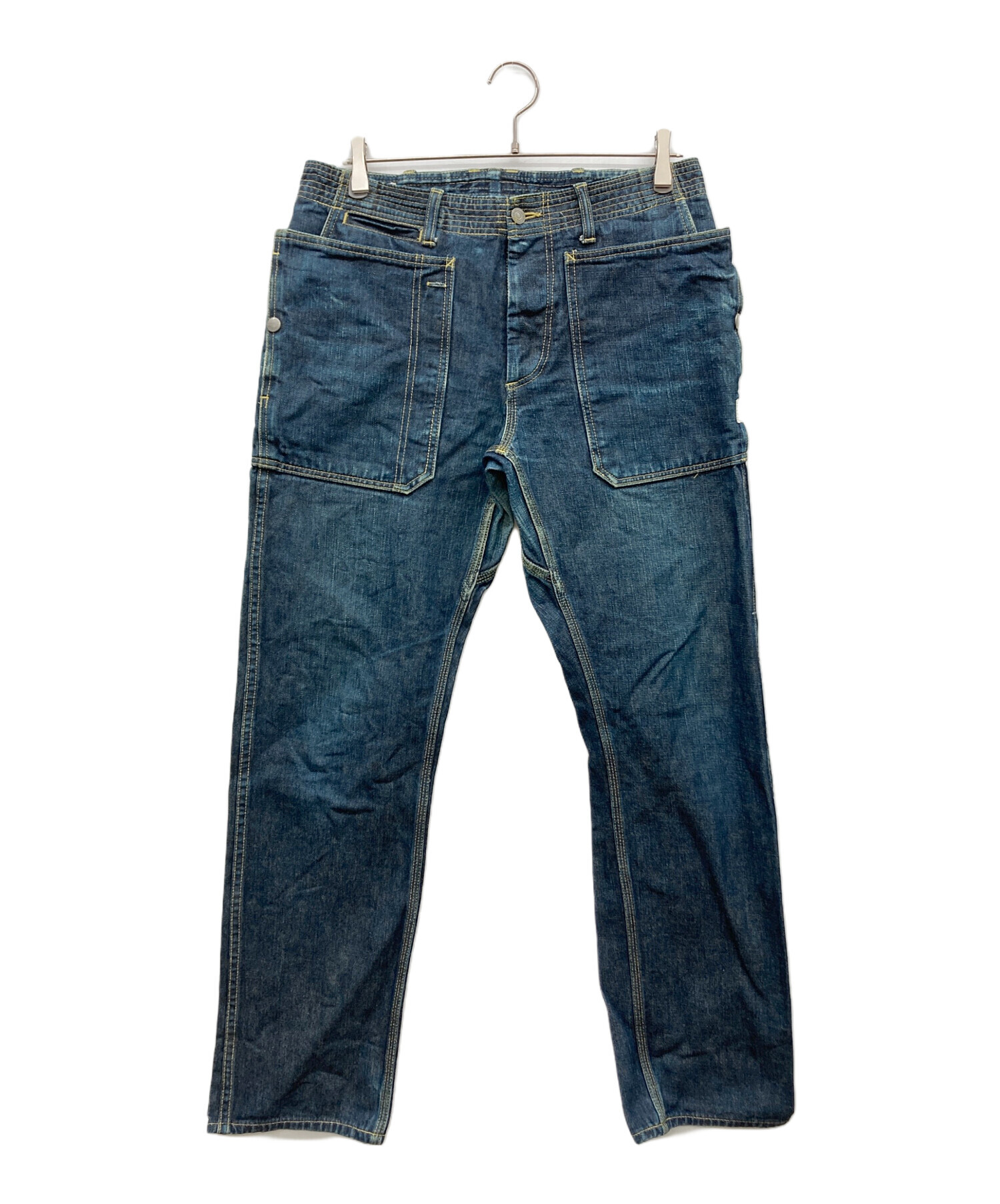 中古・古着通販】SASSAFRAS (ササフラス) フォールリーフデニムパンツ 
