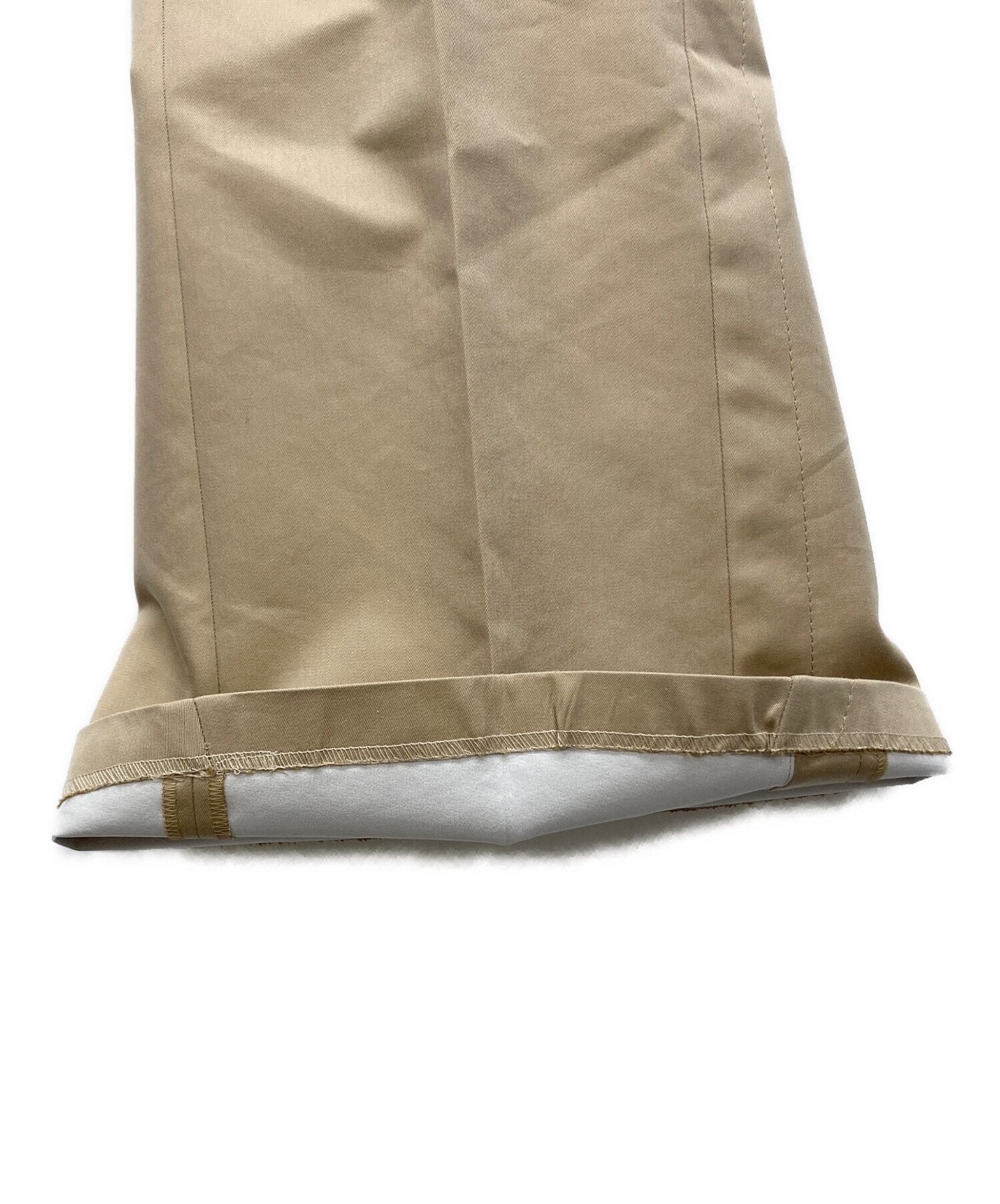 中古・古着通販】sacai (サカイ) ベルト付センタープレスフレアパンツ