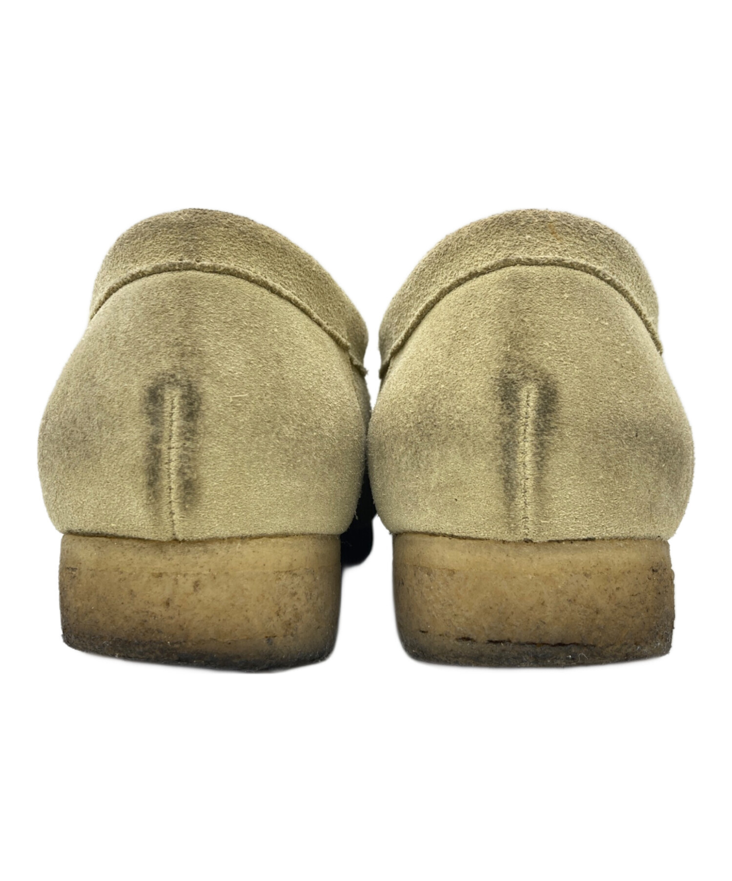 中古・古着通販】CLARKS (クラークス) ワラビーブーツ ベージュ サイズ