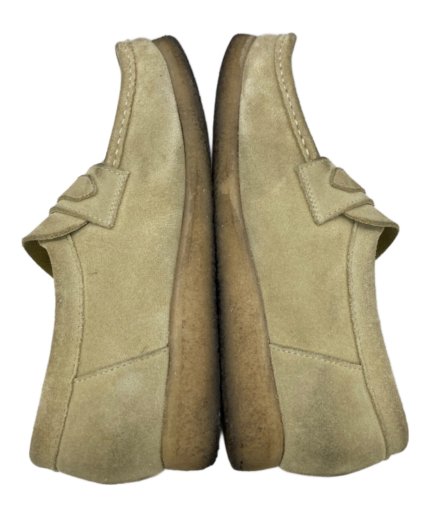 中古・古着通販】CLARKS (クラークス) ワラビーブーツ ベージュ サイズ 中古・古着通販】CLARKS (クラークス) ワラビーブーツ ベージュ サイズ