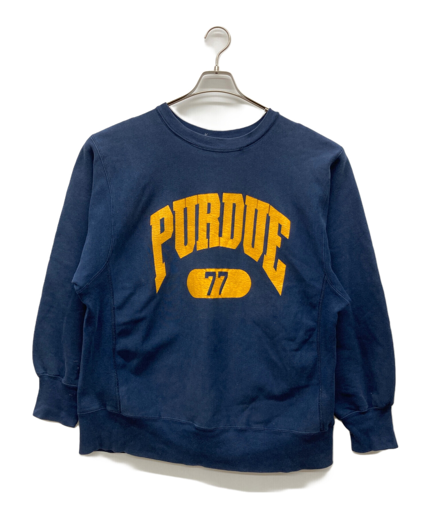 champion チャンピオン 80's リバースウィーブ トリコタグ カプセル 中古・古着通販】Champion (チャンピオン) 80s 2段カプセルプリント