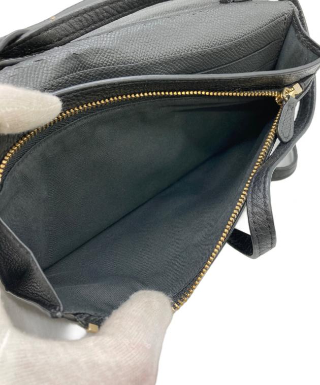 中古・古着通販】COACH (コーチ) ショルダーウォレット ブラック