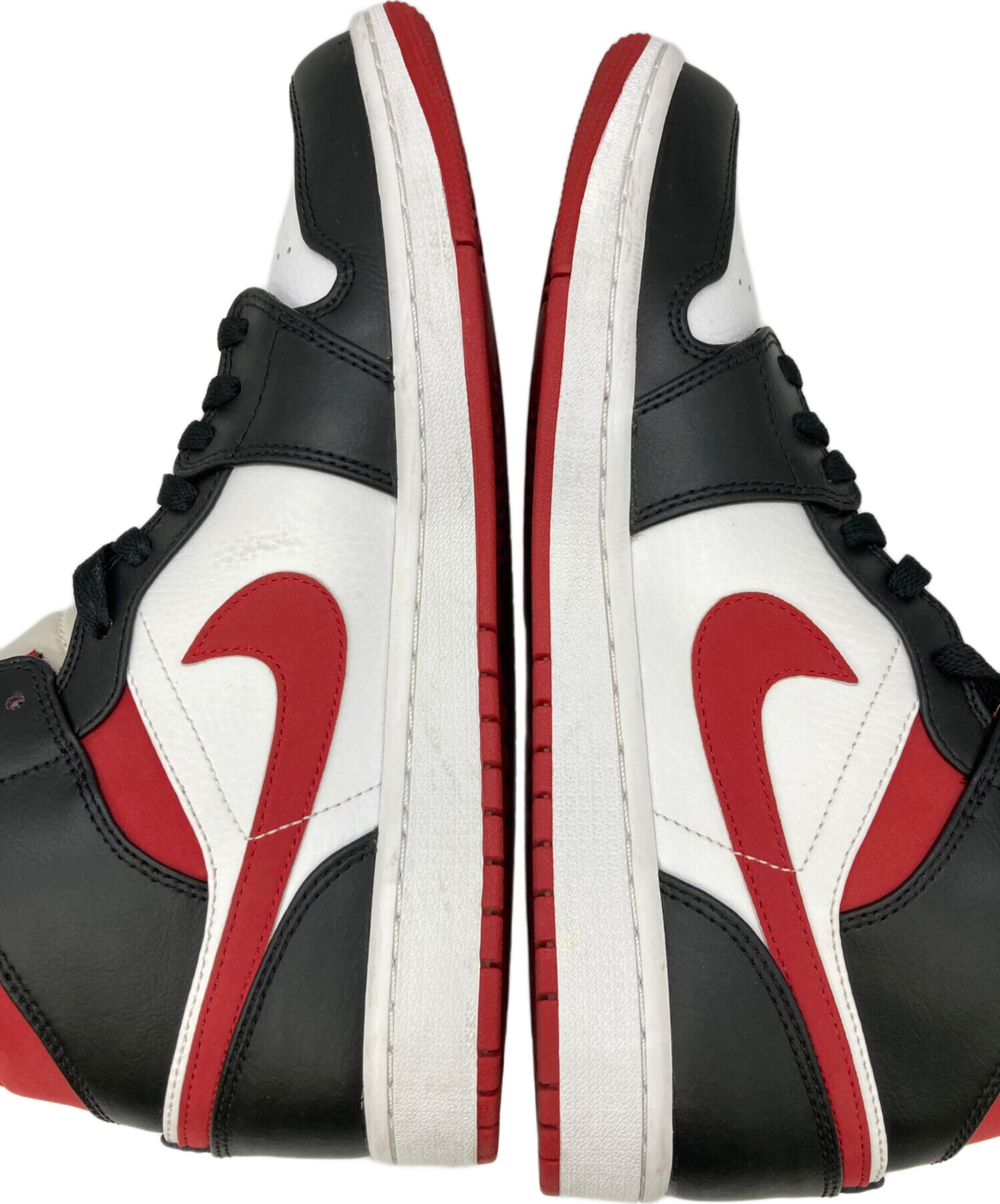 中古・古着通販】NIKE (ナイキ) Air Jordan 1 Mid ホワイト サイズ