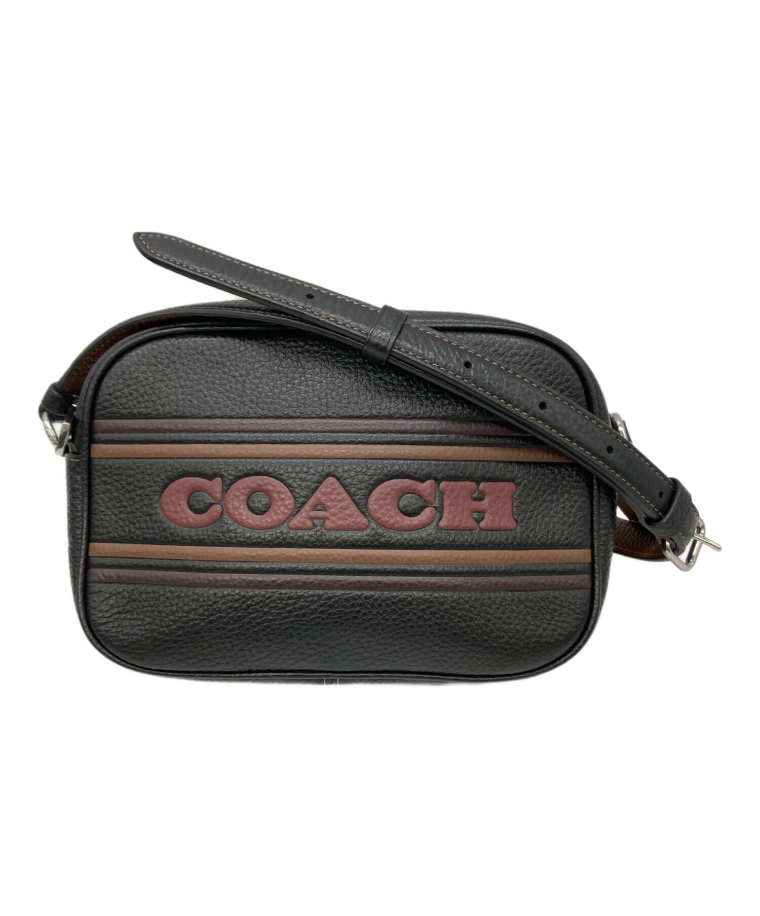 中古・古着通販】COACH (コーチ) ミニショルダーバッグ ブラック