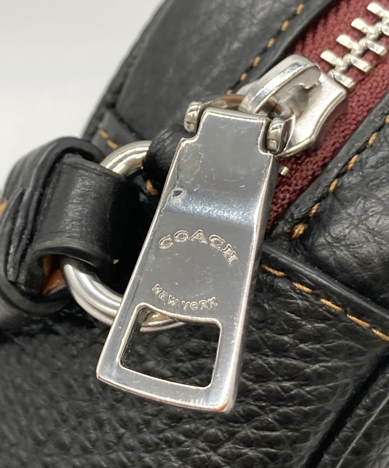 中古・古着通販】COACH (コーチ) ミニショルダーバッグ ブラック