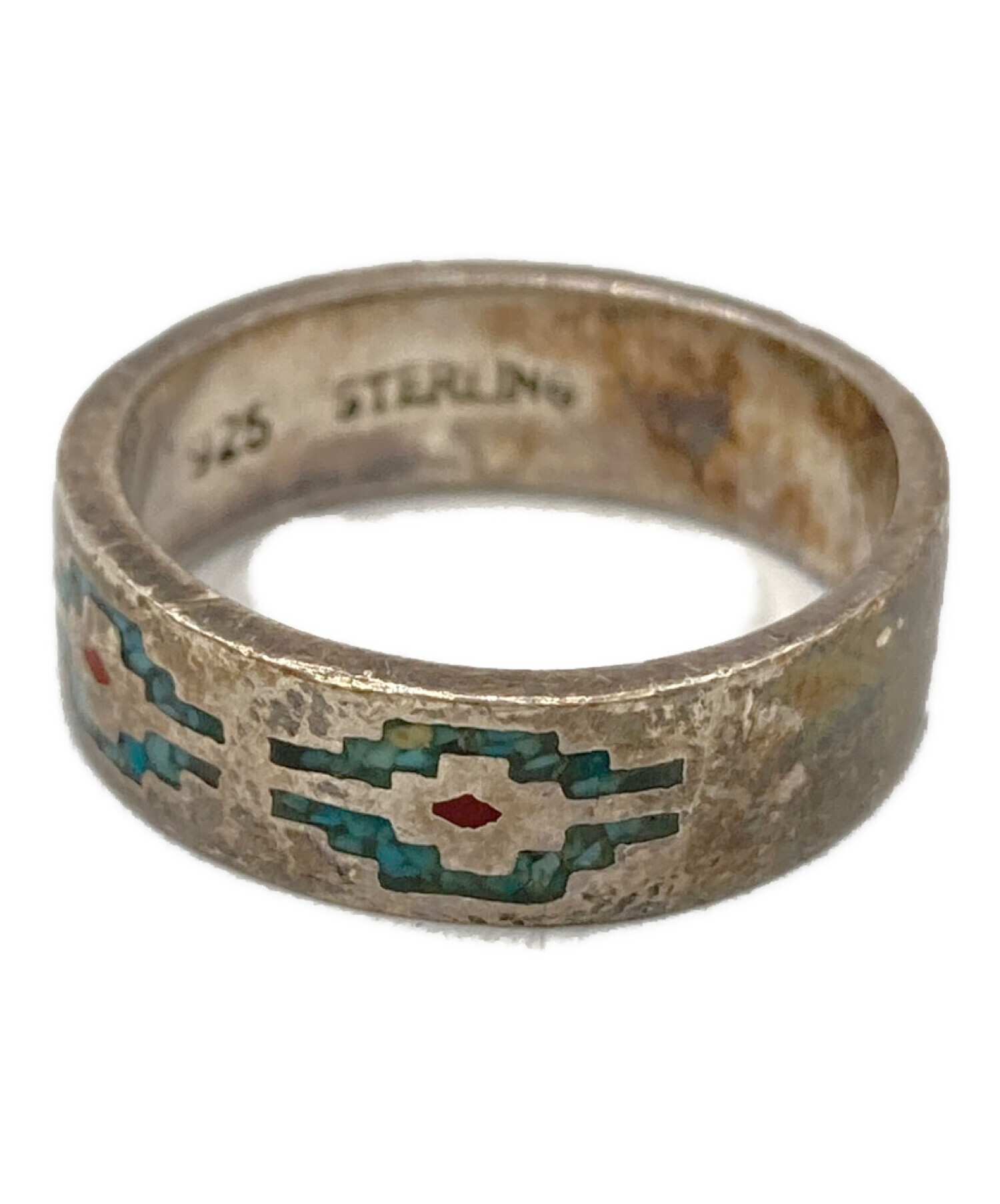 作者不明インディアンジュエリー　STIRLING925刻印有り 中古・古着通販】indian jewelry (インディアンジュエリー) リング
