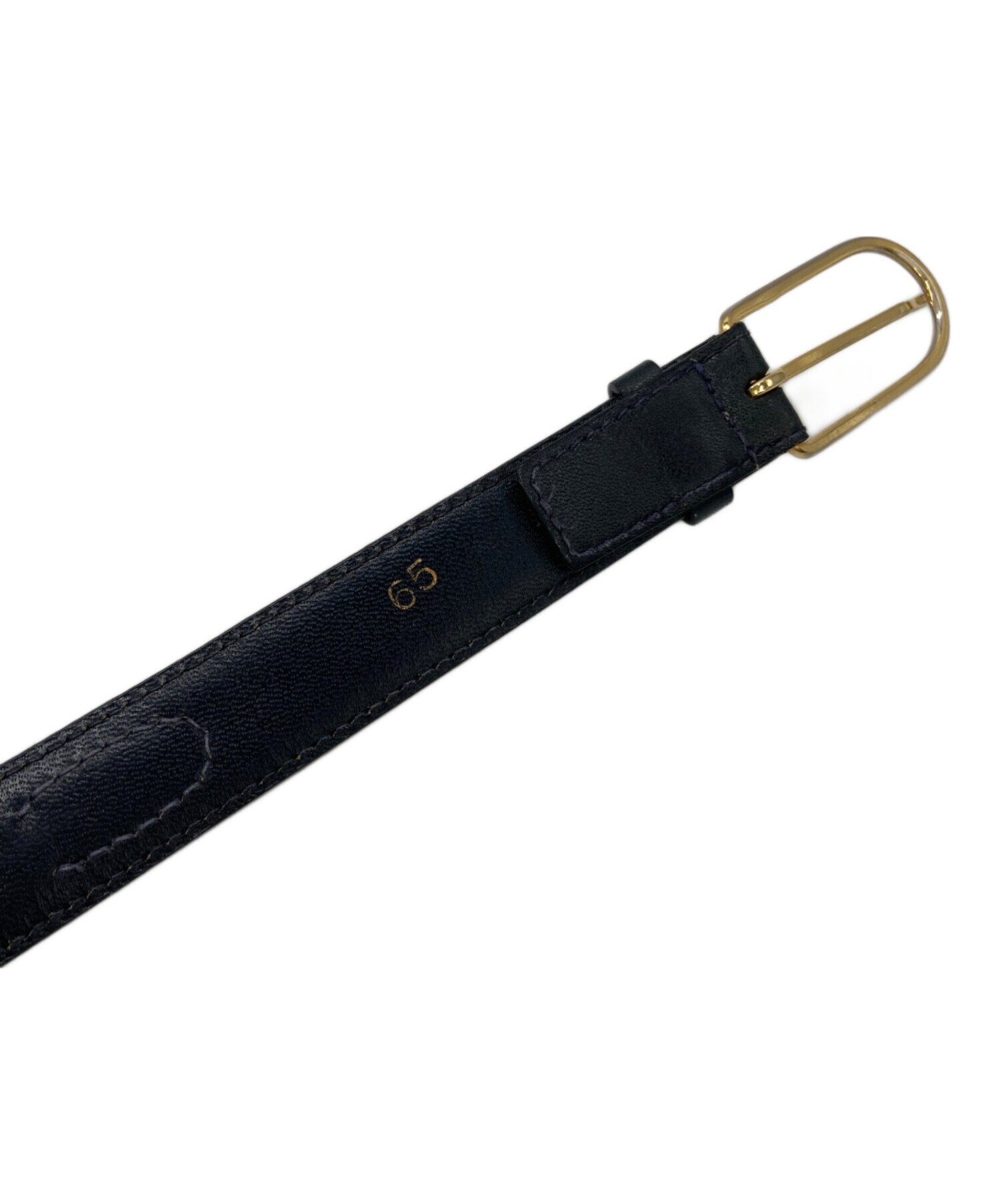中古・古着通販】CELINE (セリーヌ) ベルト ブラック サイズ:65
