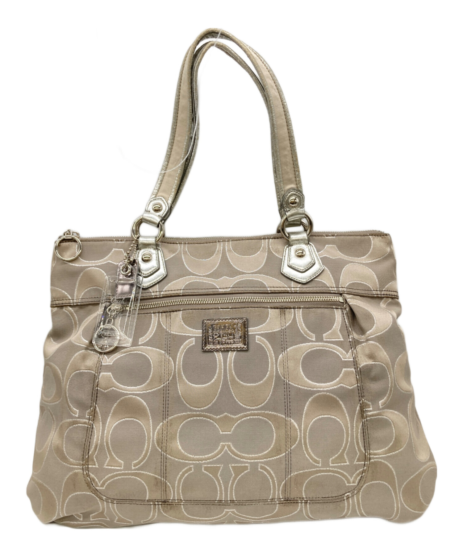 中古・古着通販】COACH (コーチ) ポピーシグネチャートートバッグ