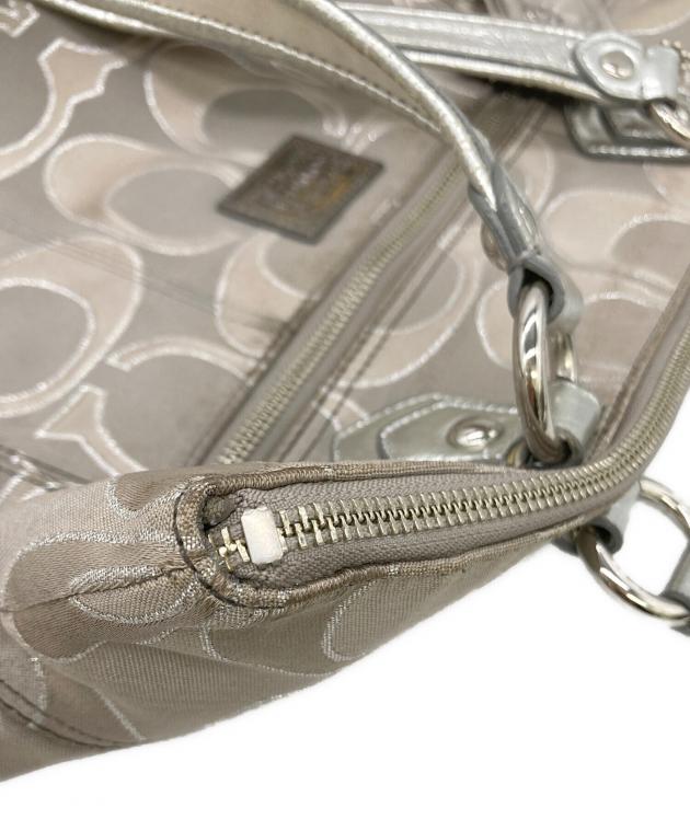 中古・古着通販】COACH (コーチ) ポピーシグネチャートートバッグ
