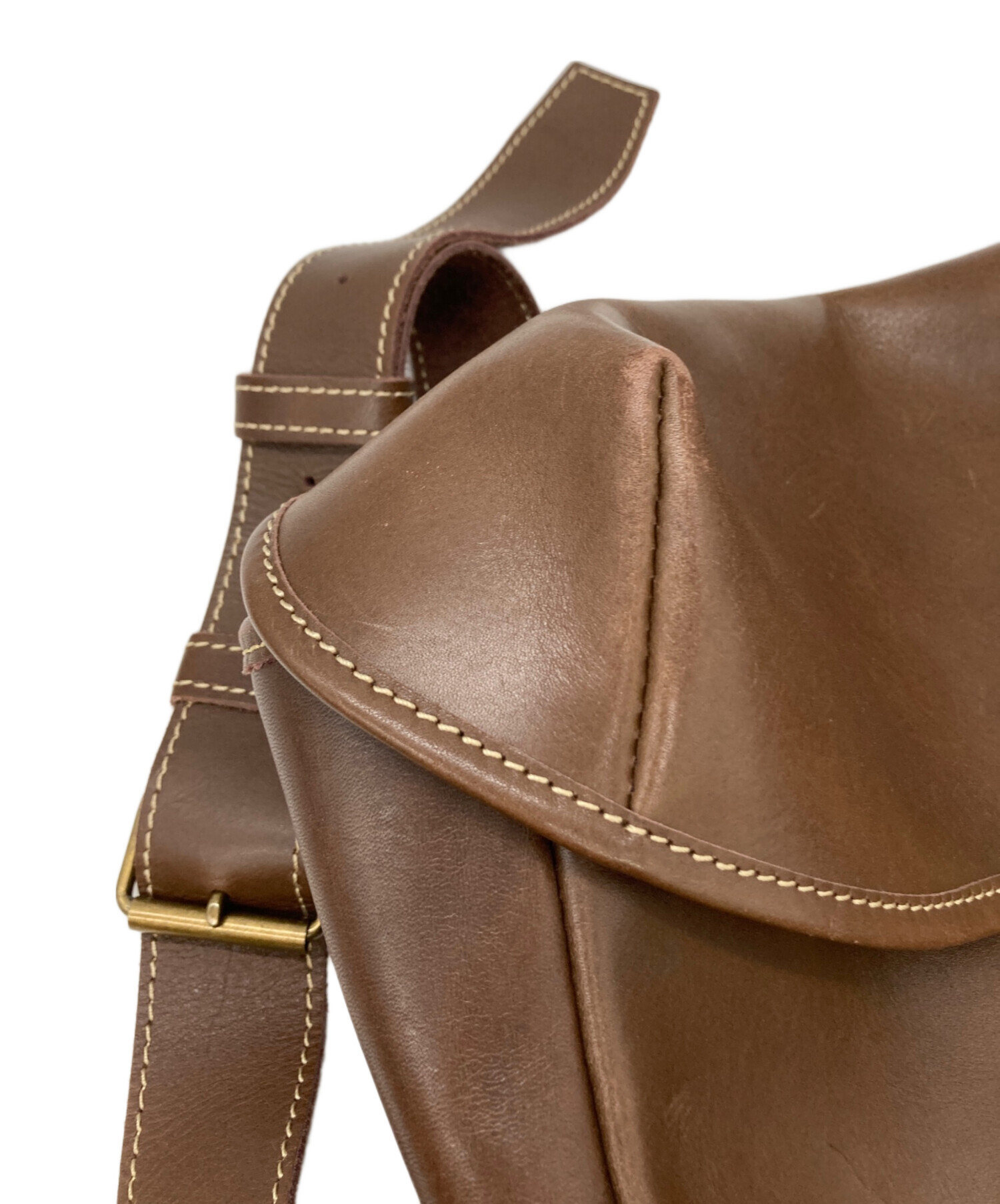 中古・古着通販】KC's LEATHER CRAFT (ケーシーズ) レザーショルダー
