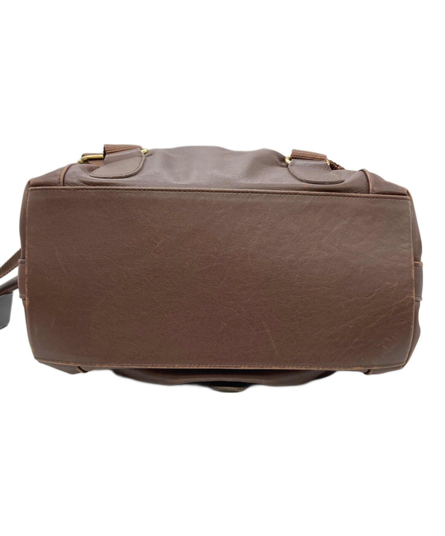 中古・古着通販】COACH (コーチ) レザーリュック ブラウン｜ブランド