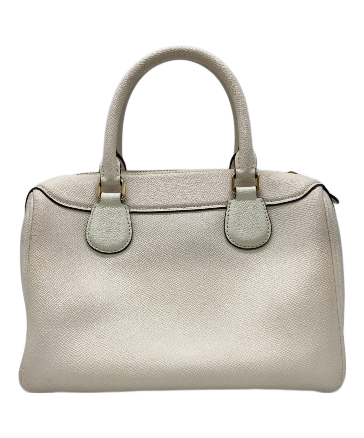 中古・古着通販】COACH (コーチ) 2wayミニボストンバッグ ホワイト