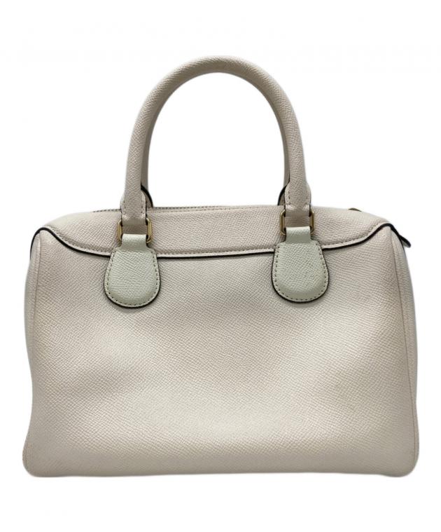中古・古着通販】COACH (コーチ) 2wayミニボストンバッグ ホワイト