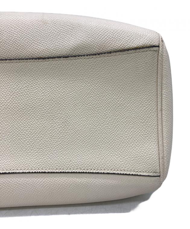 中古・古着通販】COACH (コーチ) 2wayミニボストンバッグ ホワイト