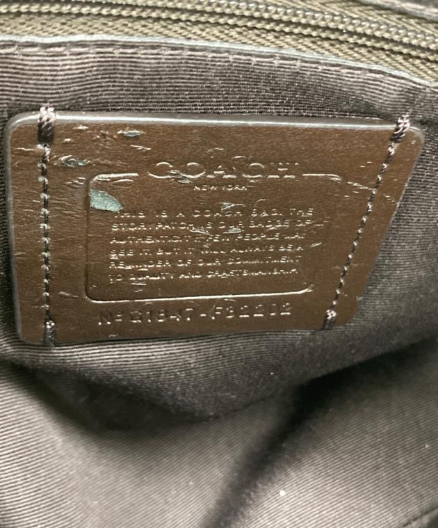 中古・古着通販】COACH (コーチ) 2wayミニボストンバッグ ホワイト