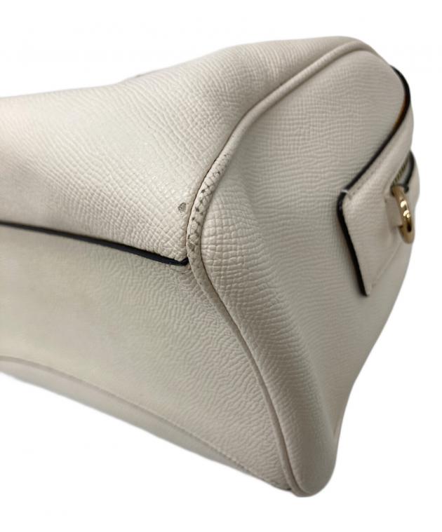 中古・古着通販】COACH (コーチ) 2wayミニボストンバッグ ホワイト 中古・古着通販】COACH (コーチ) 2wayミニボストンバッグ ホワイト