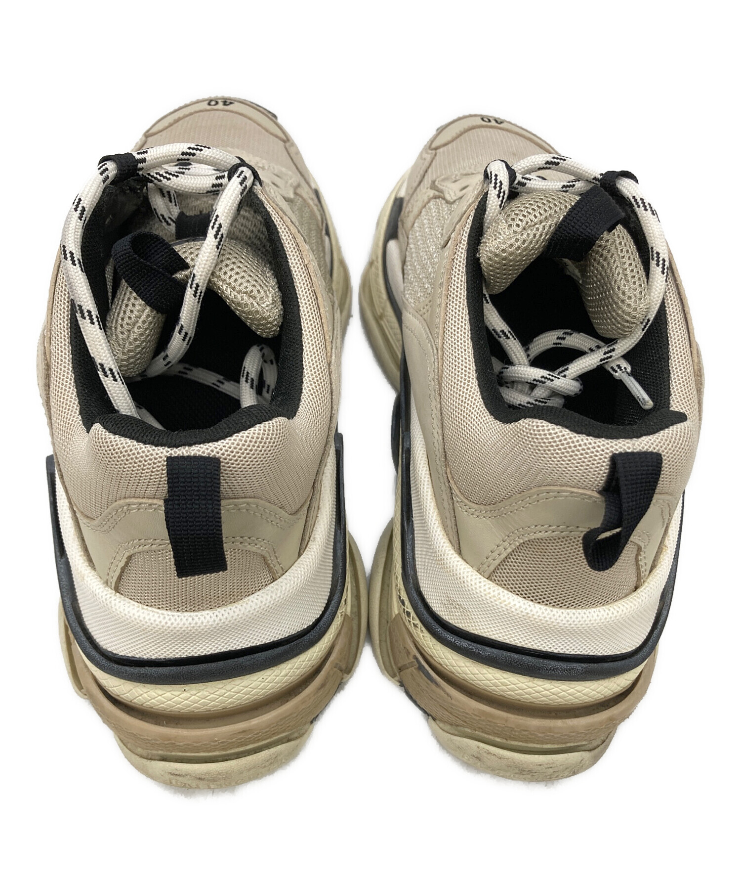 中古・古着通販】BALENCIAGA (バレンシアガ) スニーカー ベージュ