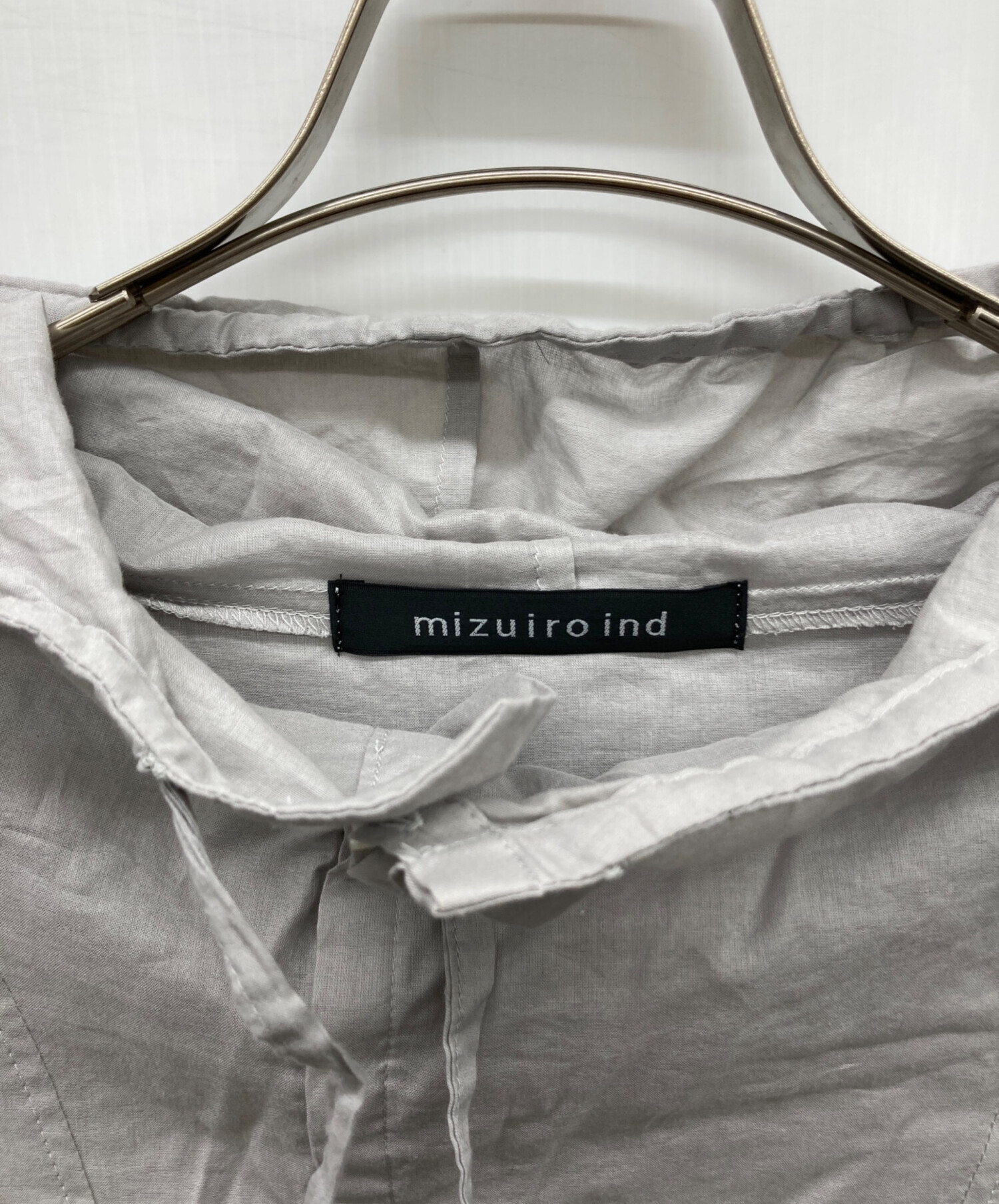 中古・古着通販】mizuiro-ind (ミズイロインド) シアーパーカー