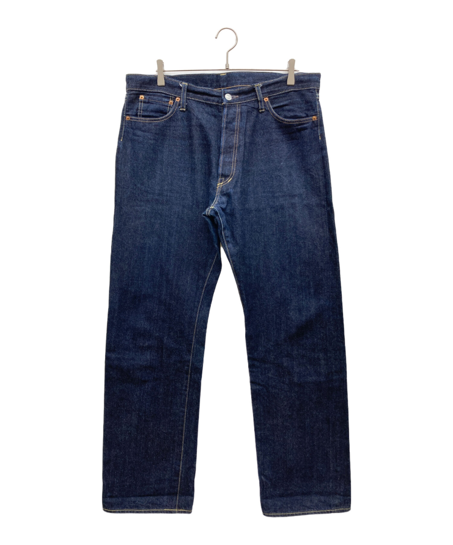 DENIME 66 W32 濃紺 セルビッチ 501xx ビンテージ ドゥニーム 中古・古着通販】DENIME (ドゥニーム) セルビッチデニムパンツ