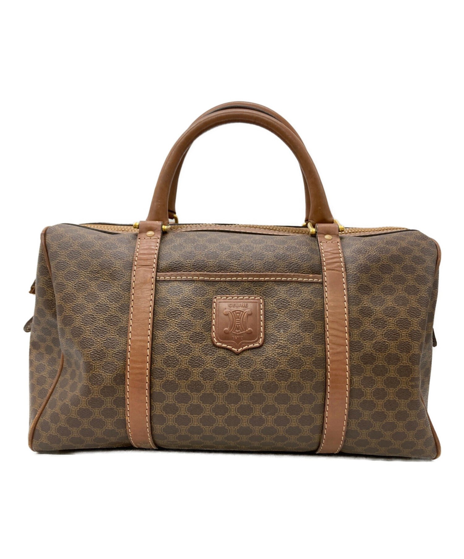 Rui CELINE ミニボストンバッグ(中古品) 中古・古着通販】CELINE (セリーヌ) ミニボストンバッグ ブラウン