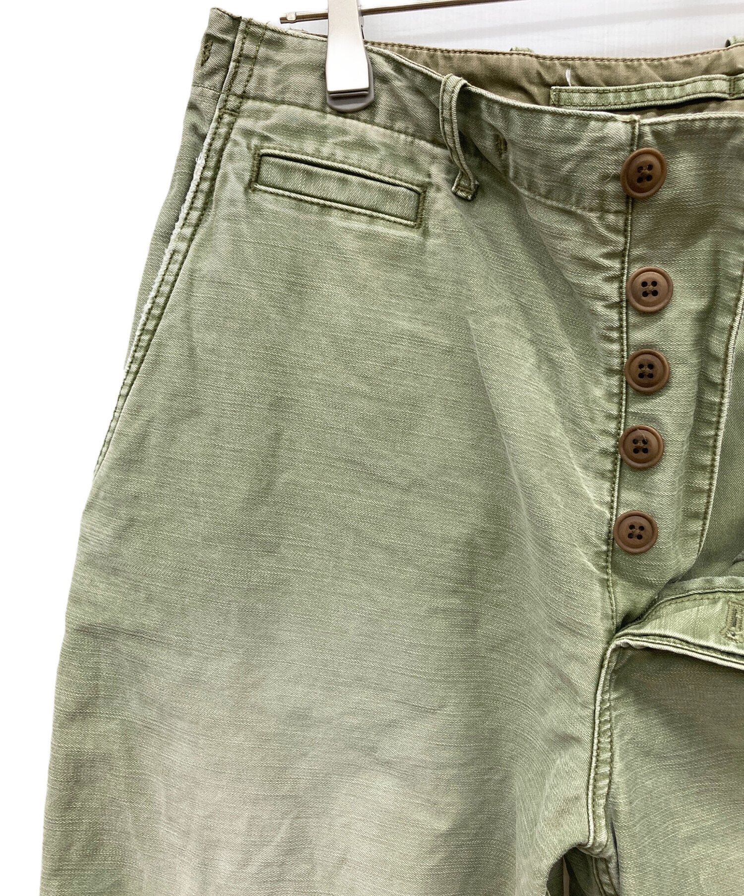 中古・古着通販】Denham (デンハム) パンツ カーキ サイズ:w31