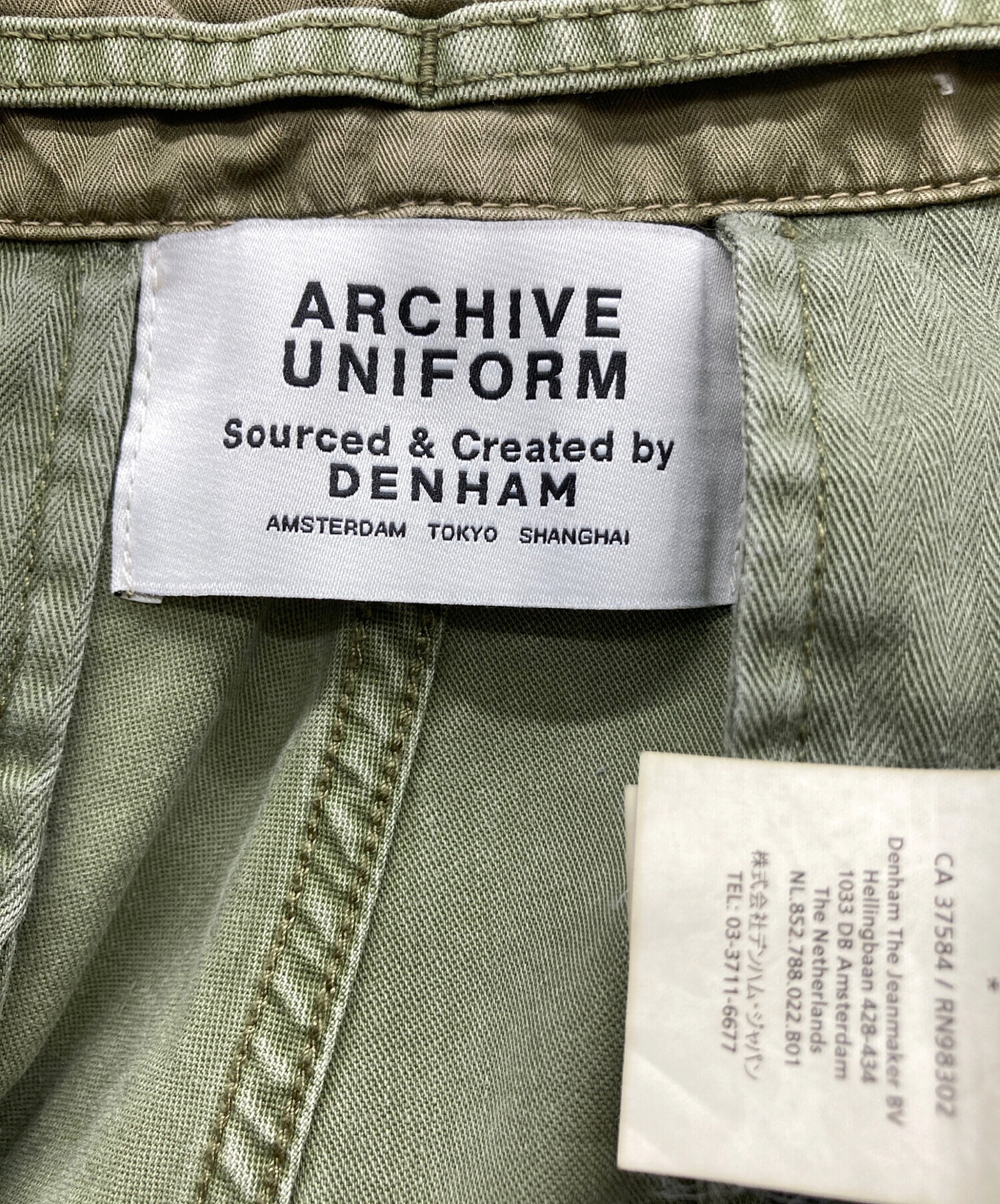 中古・古着通販】Denham (デンハム) パンツ カーキ サイズ:w31