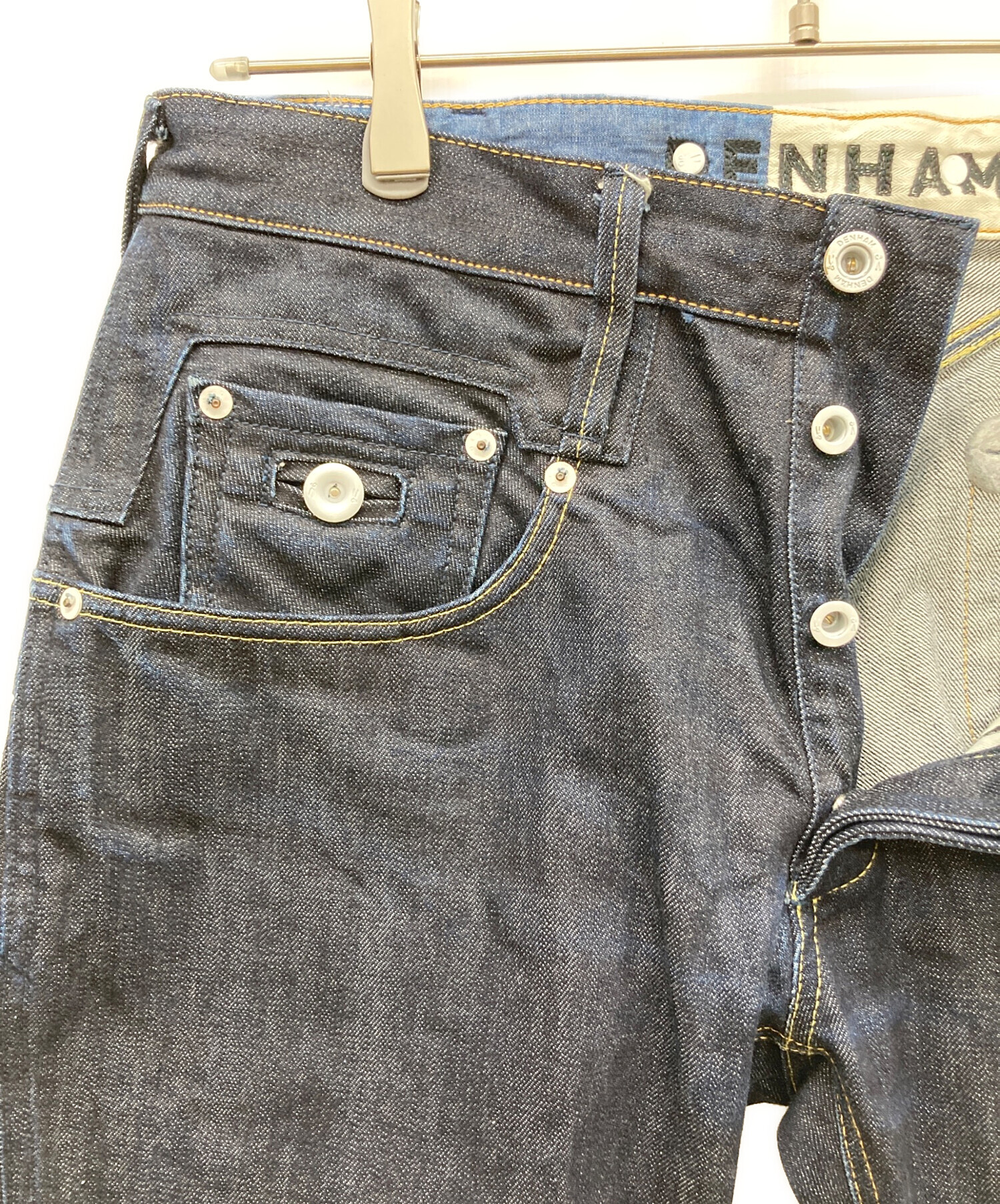 中古・古着通販】Denham (デンハム) クロスバック ボタンフライ 