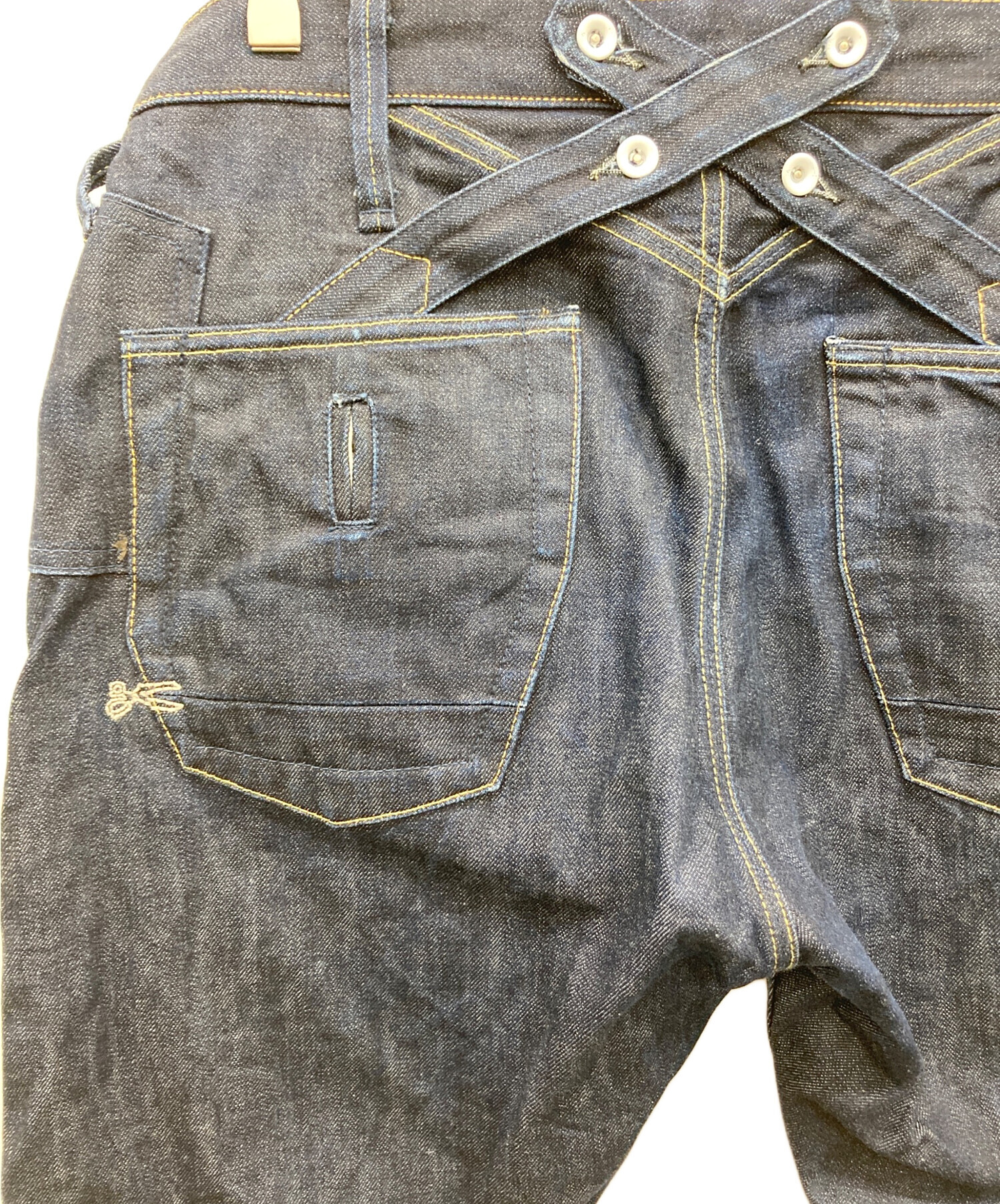 中古・古着通販】Denham (デンハム) クロスバック ボタンフライ 