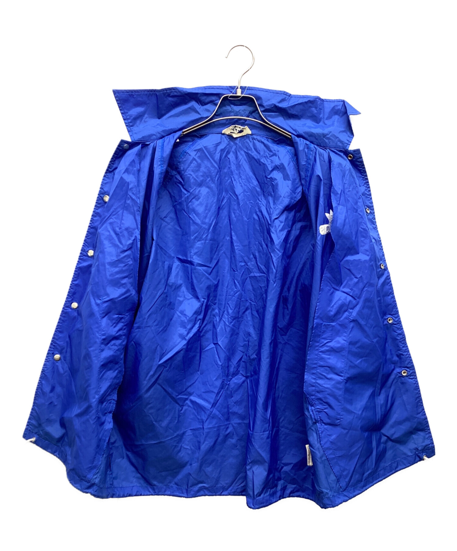 中古・古着通販】adidas (アディダス) コーチジャケット ブルー サイズ