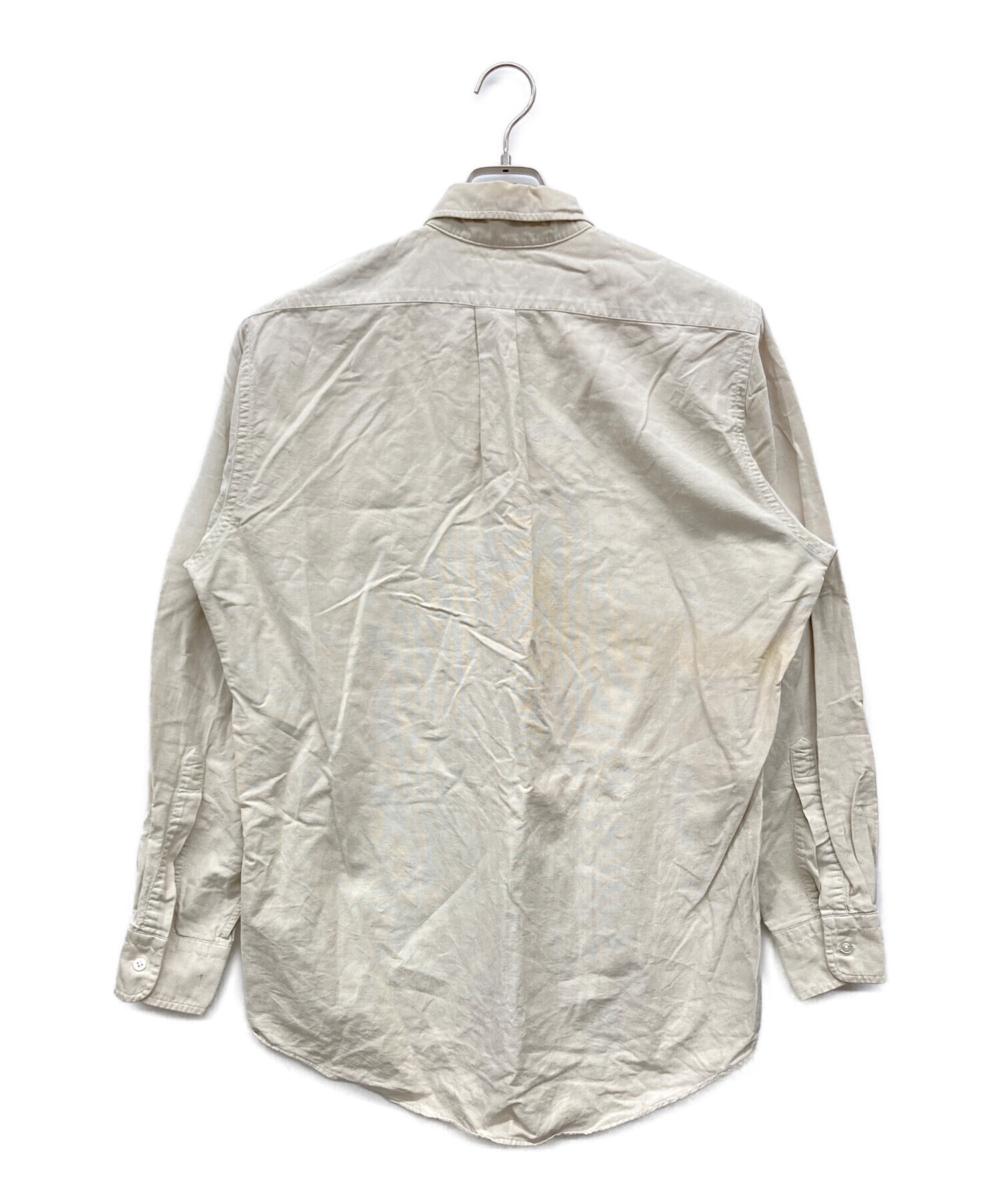 中古・古着通販】L.L.Bean (エルエルビーン) 80s 長袖シャツ ベージュ 