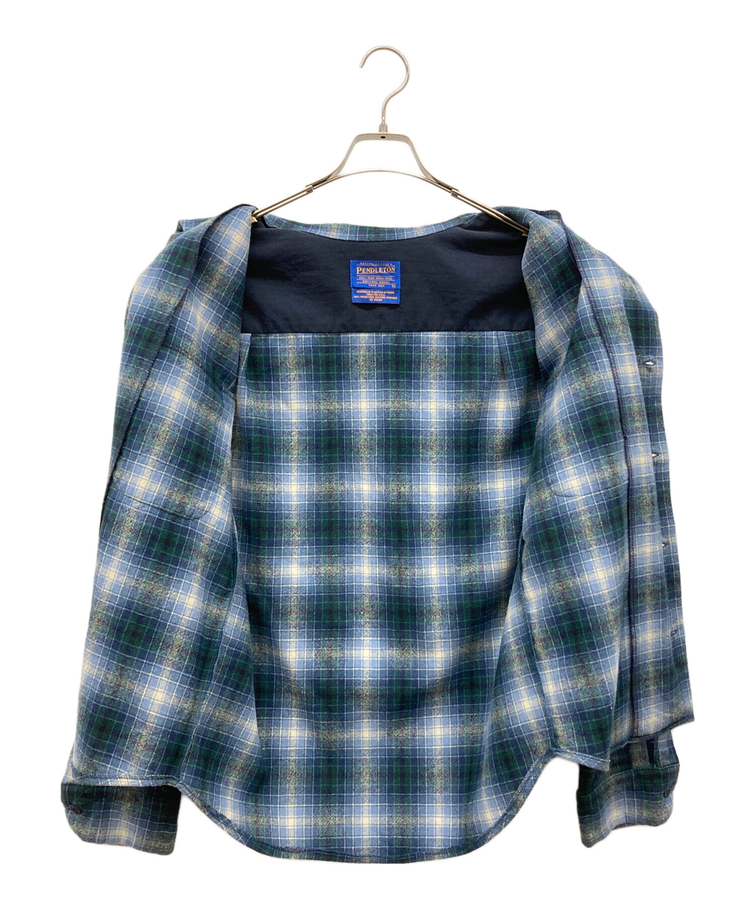 中古・古着通販】PENDLETON (ペンドルトン) ボードシャツ ネイビー