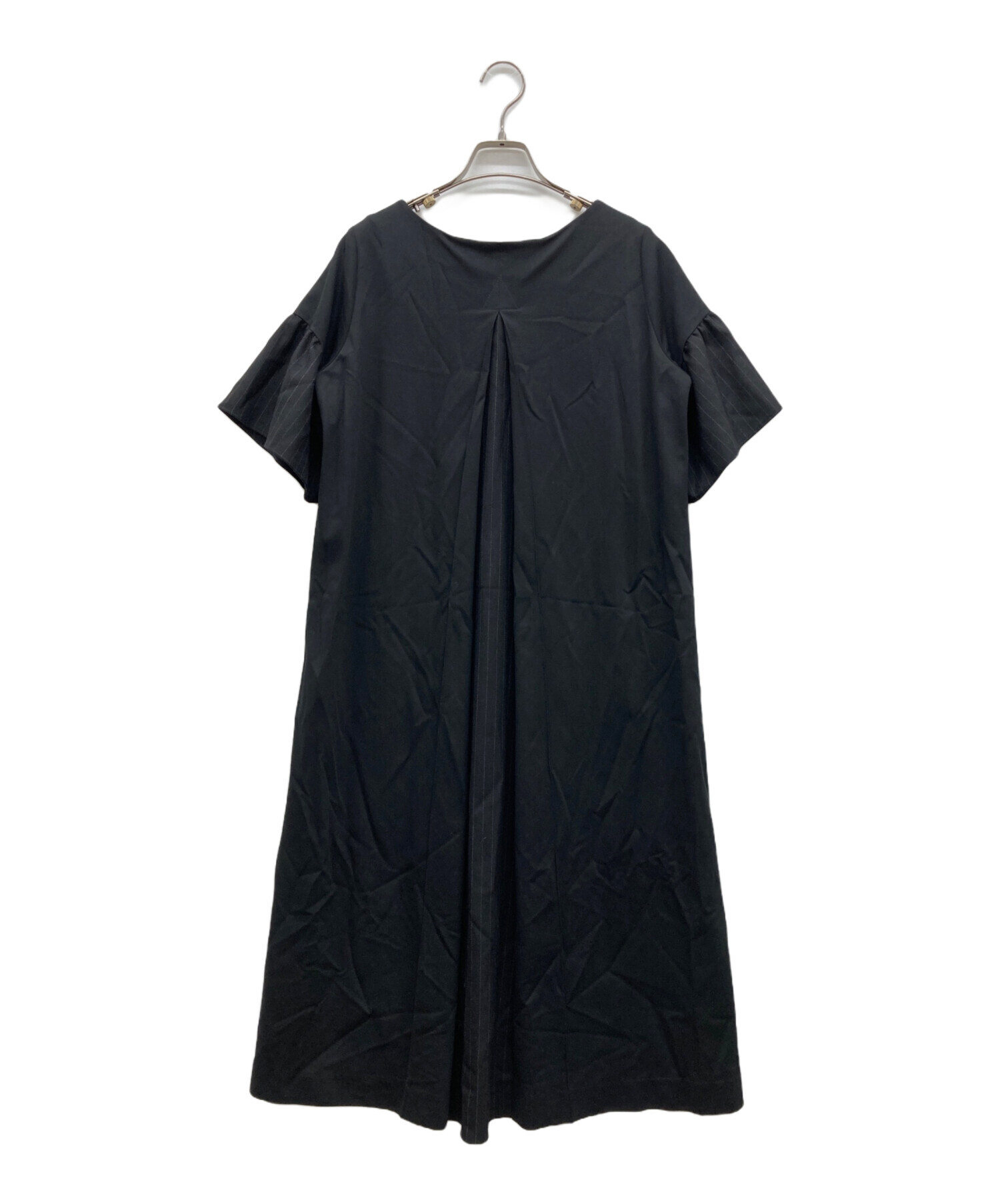 中古・古着通販】FRED PERRY (フレッドペリー) フリル袖半袖ワンピース 
