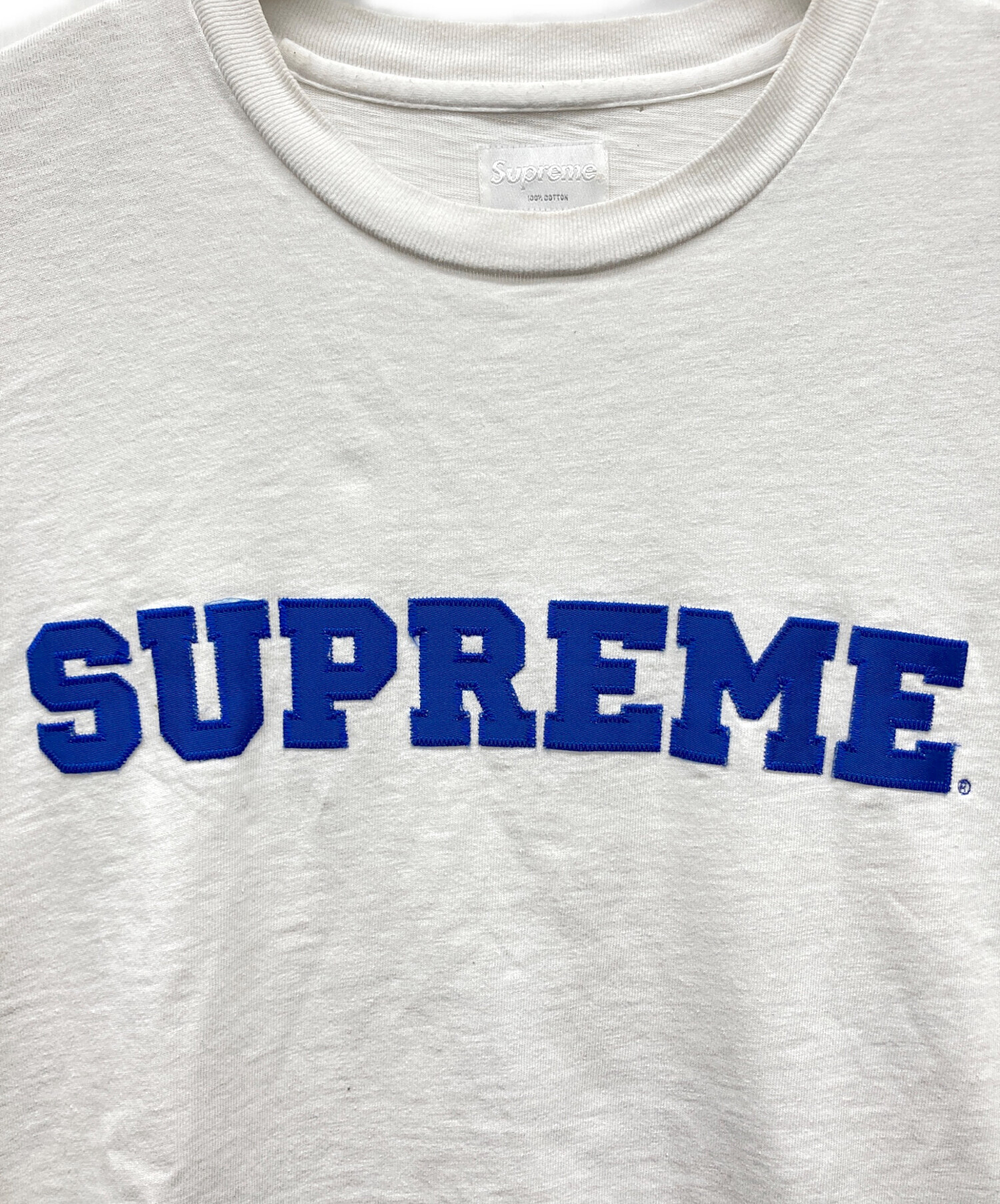中古・古着通販】SUPREME (シュプリーム) カレッジロゴTシャツ 23AW 