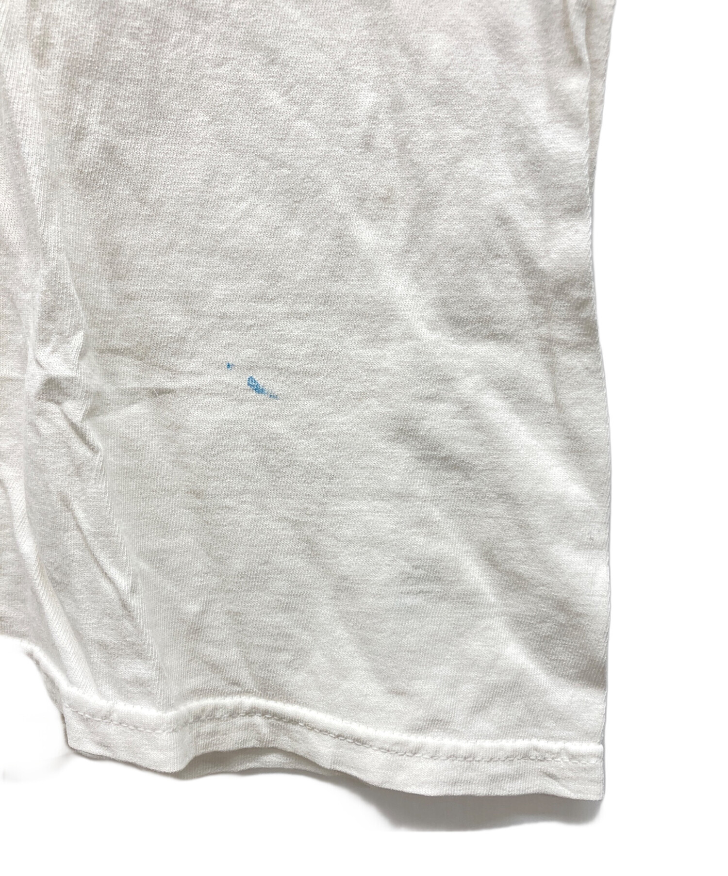 中古・古着通販】DELTA (デルタ) ドッグプリントTシャツ ホワイト 