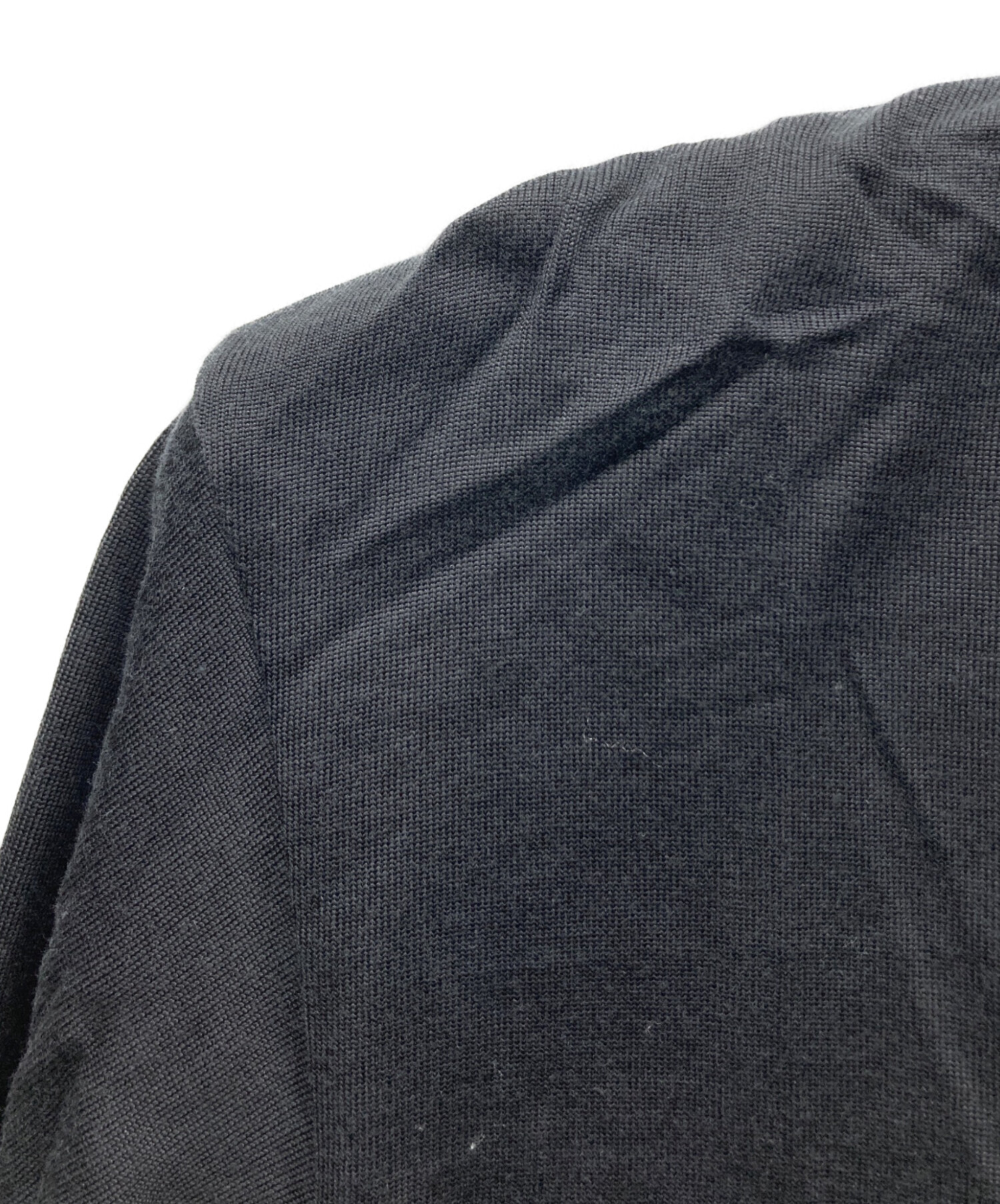 中古・古着通販】gourmet jeans (グルメジーンズ) ポロシャツ ブラック 