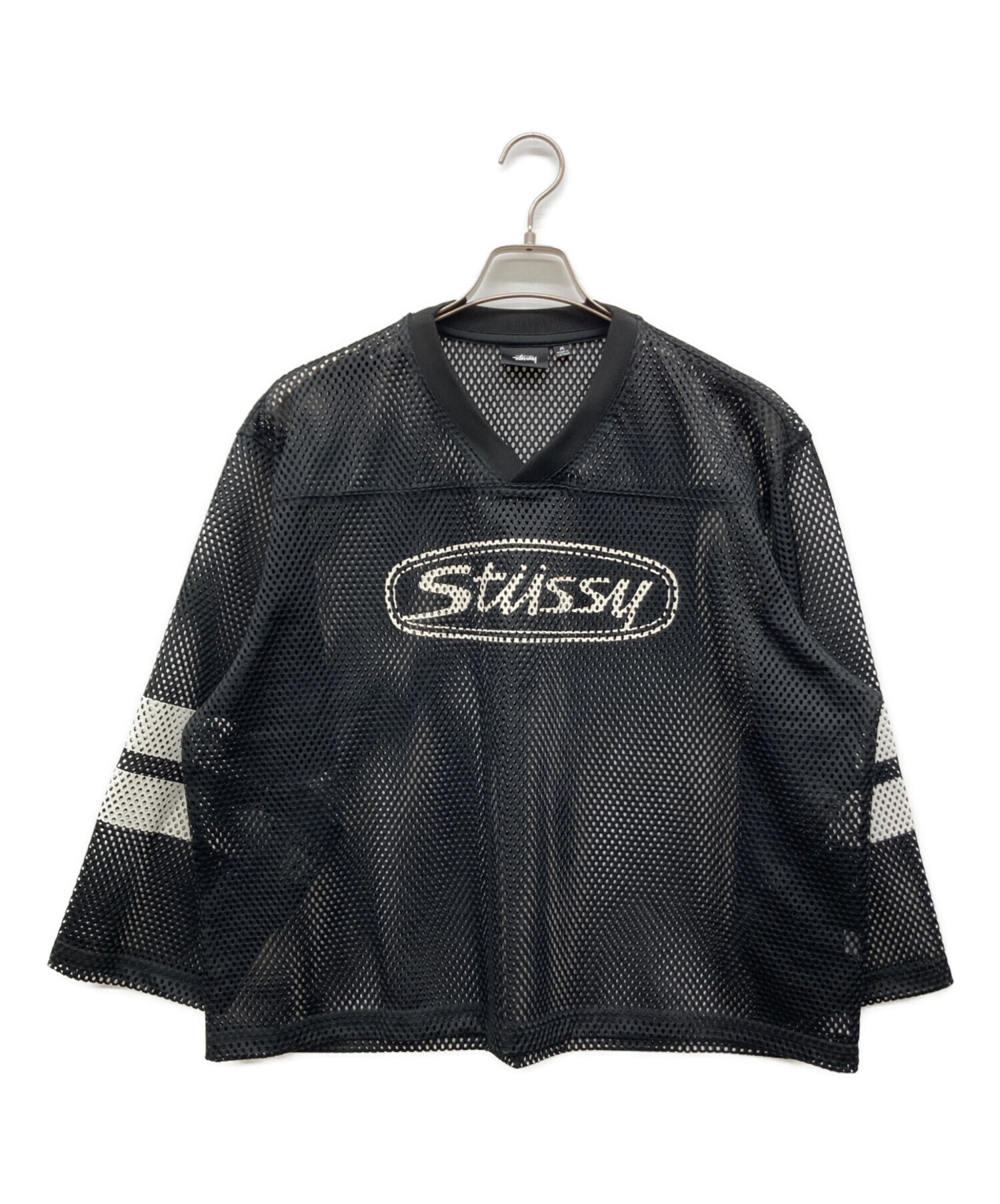 中古・古着通販】stussy (ステューシー) Trucker Team jersey ブラック