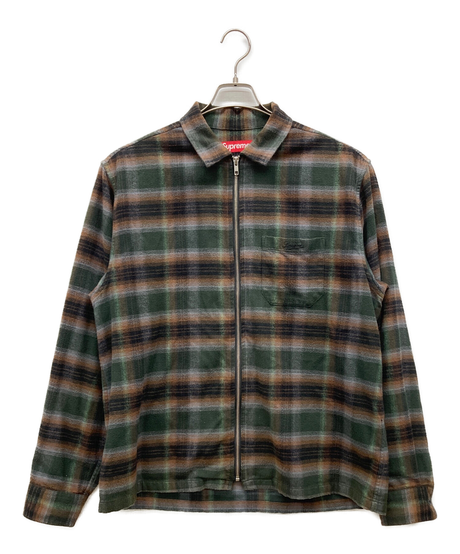 中古・古着通販】Supreme (シュプリーム) Shadow Plaid Flannel Zip Up 