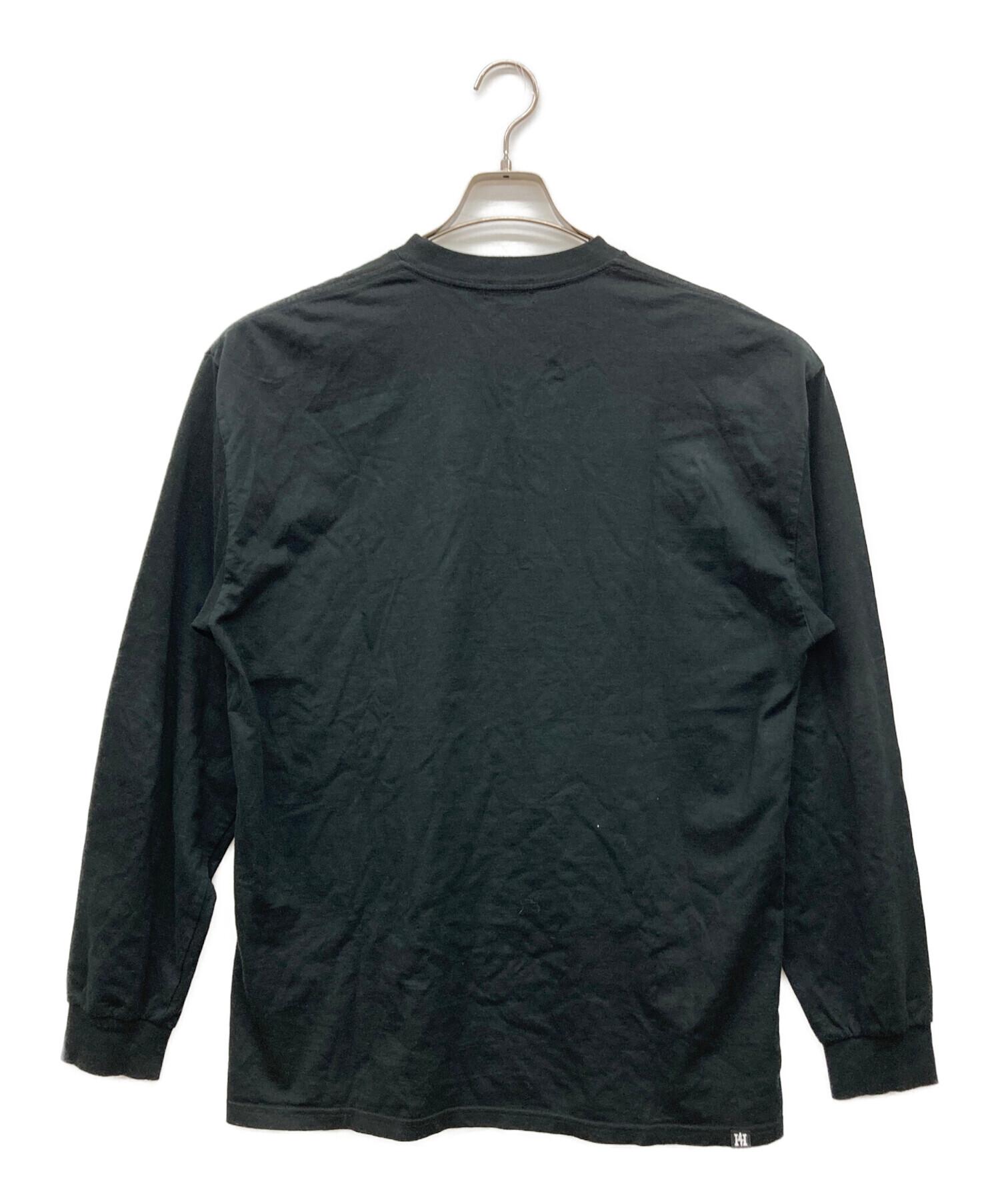HYSTERIC GLAMOUR ロングスリーブカットソー ブラック 中古・古着通販】Hysteric Glamour (ヒステリックグラマー) ロング