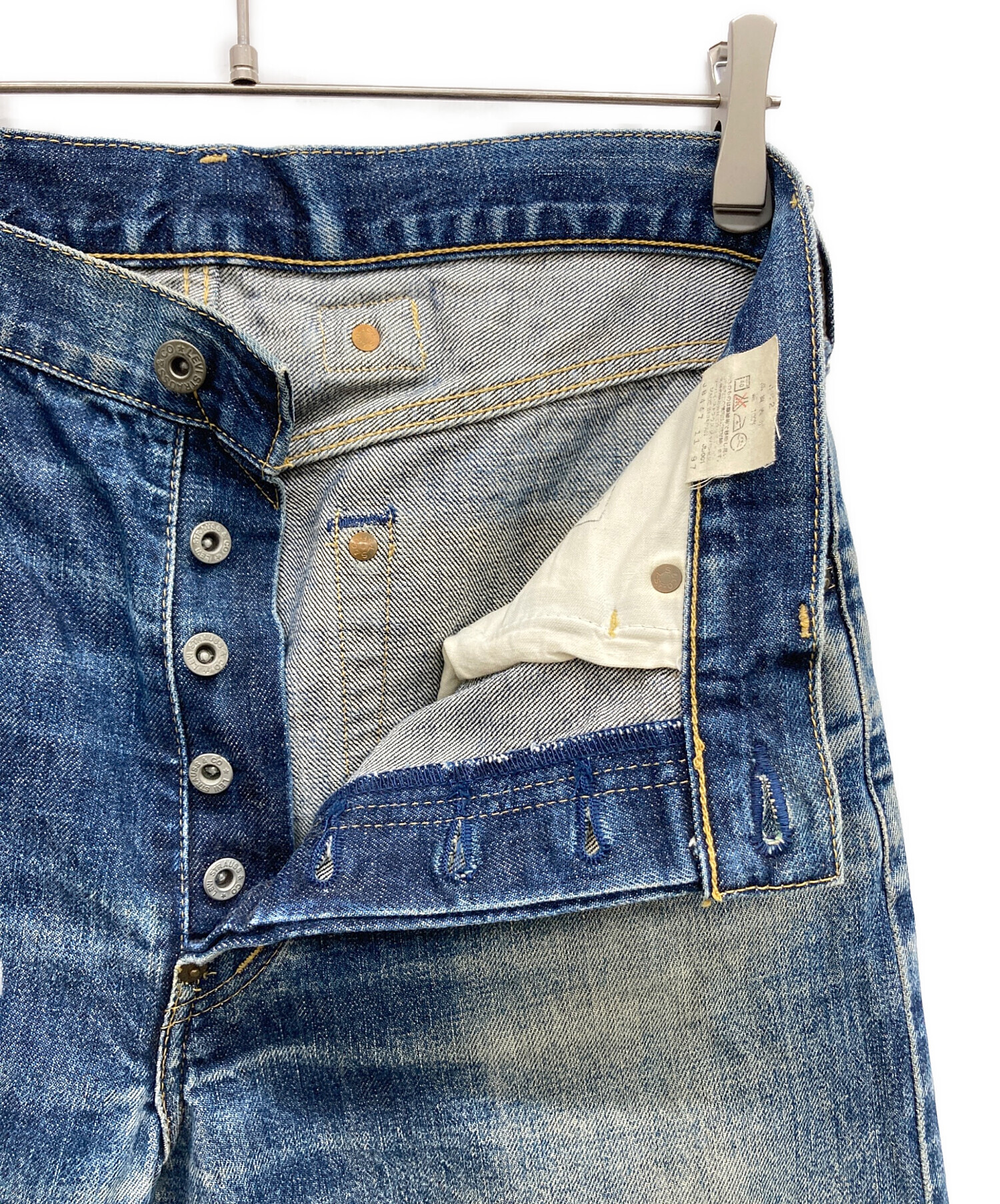 リーバイス 702XX ダブルエックス W32 L34 デニムパンツ ジーンズ 中古・古着通販】LEVI'S (リーバイス) 702XXデニムパンツ インディゴ