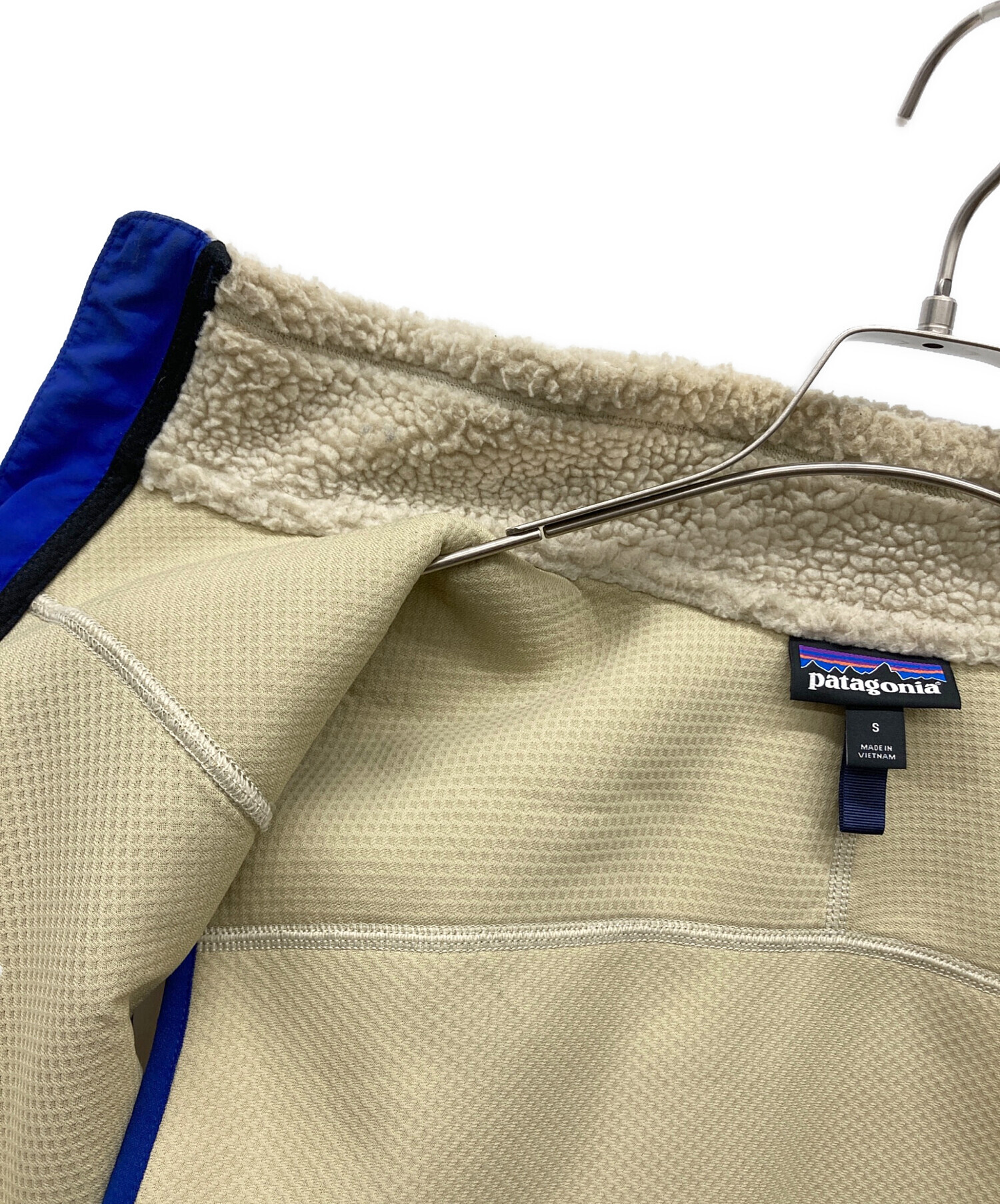 中古・古着通販】Patagonia (パタゴニア) フリースベスト ベージュ